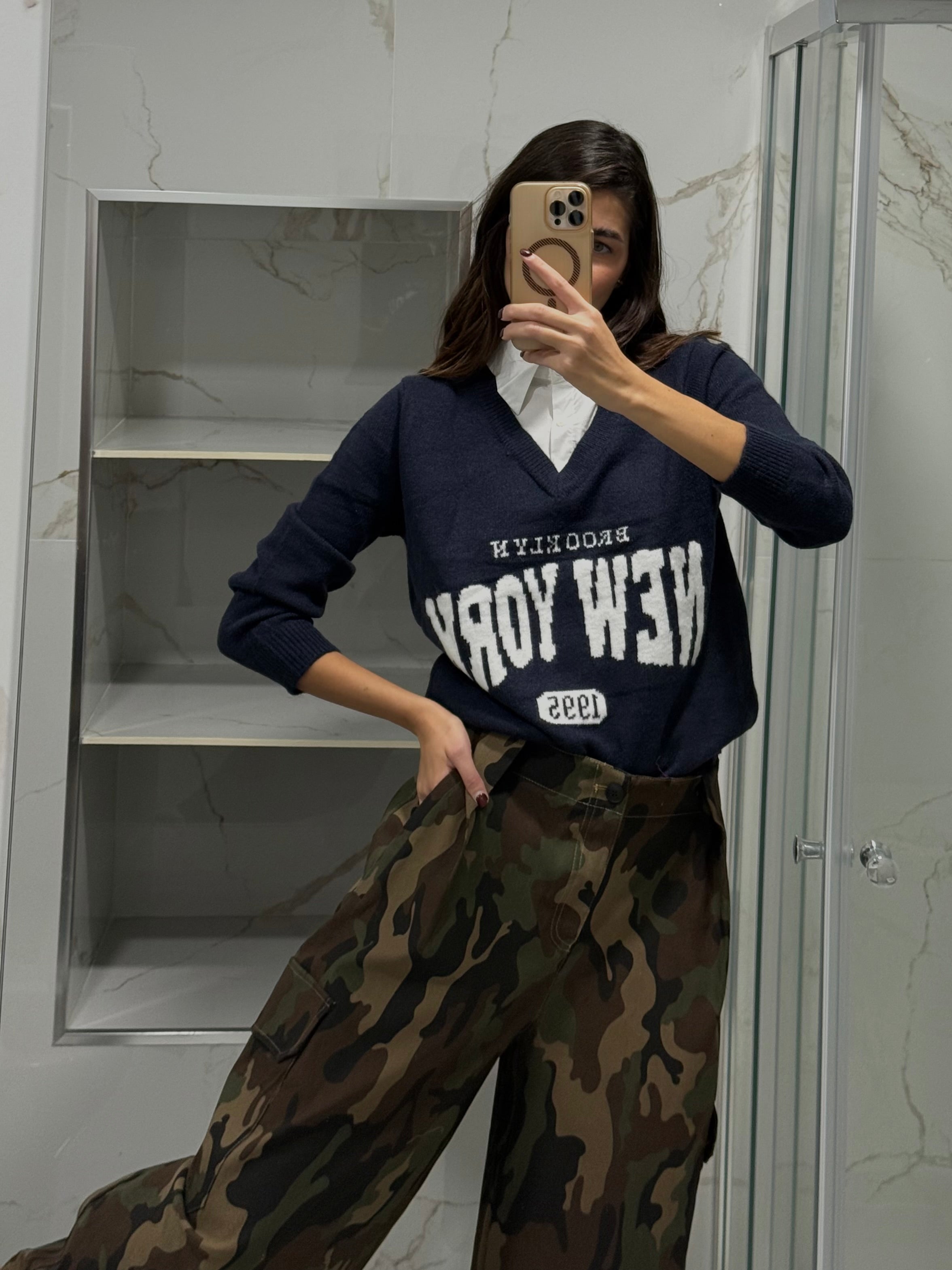 Pull New York blu