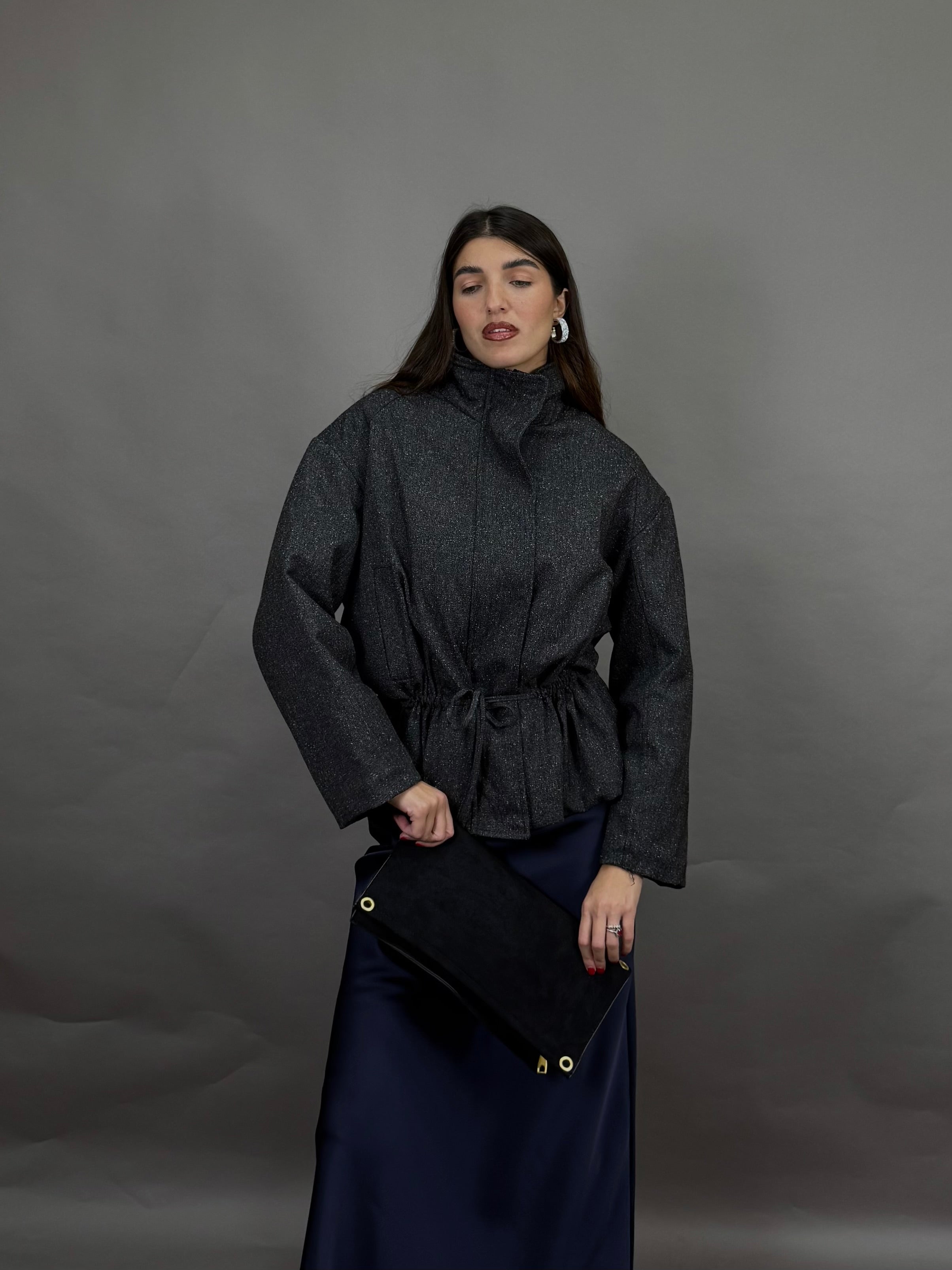 Giubbotto grigio lumina