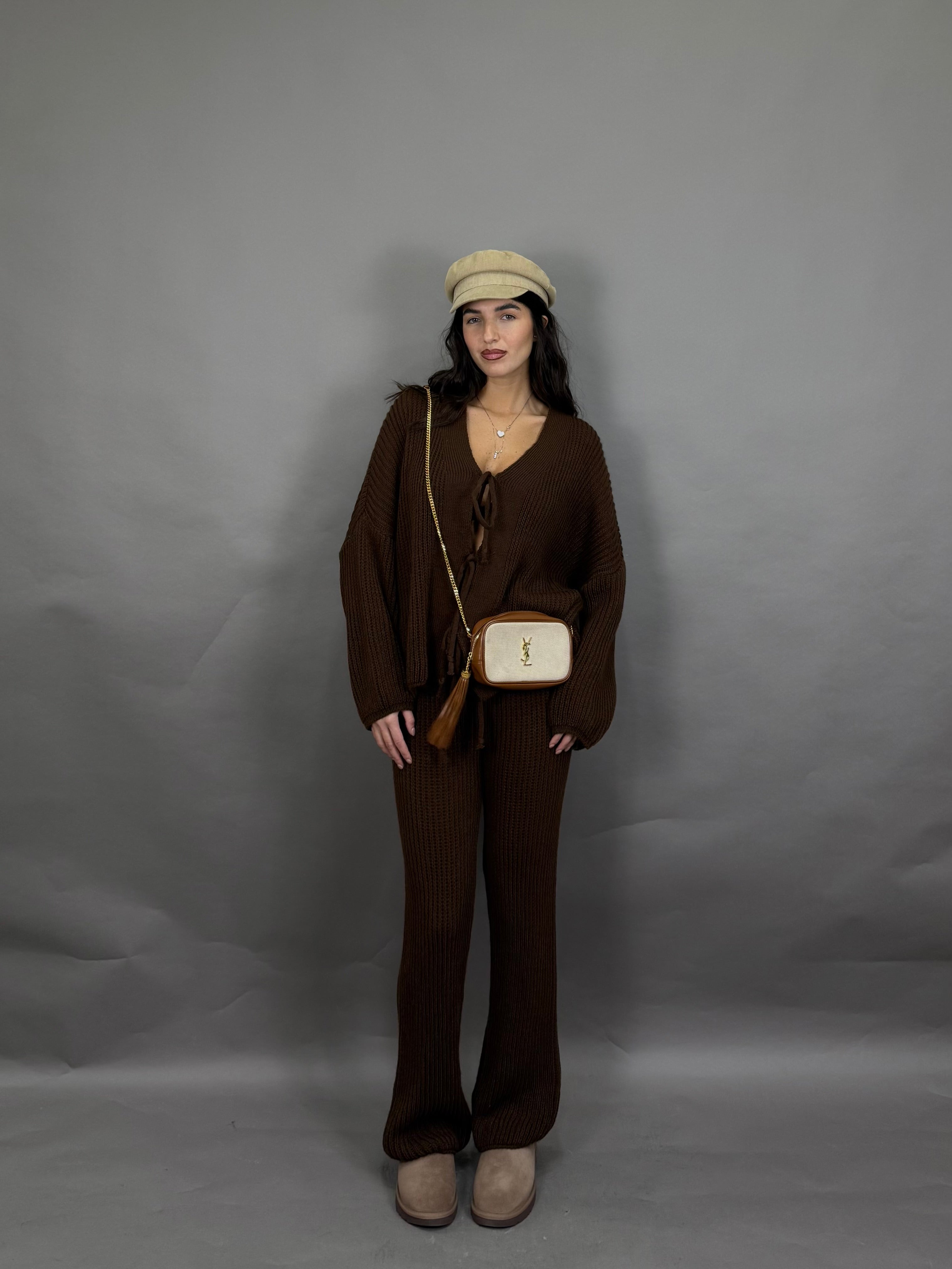 Coordinato Rubi marrone