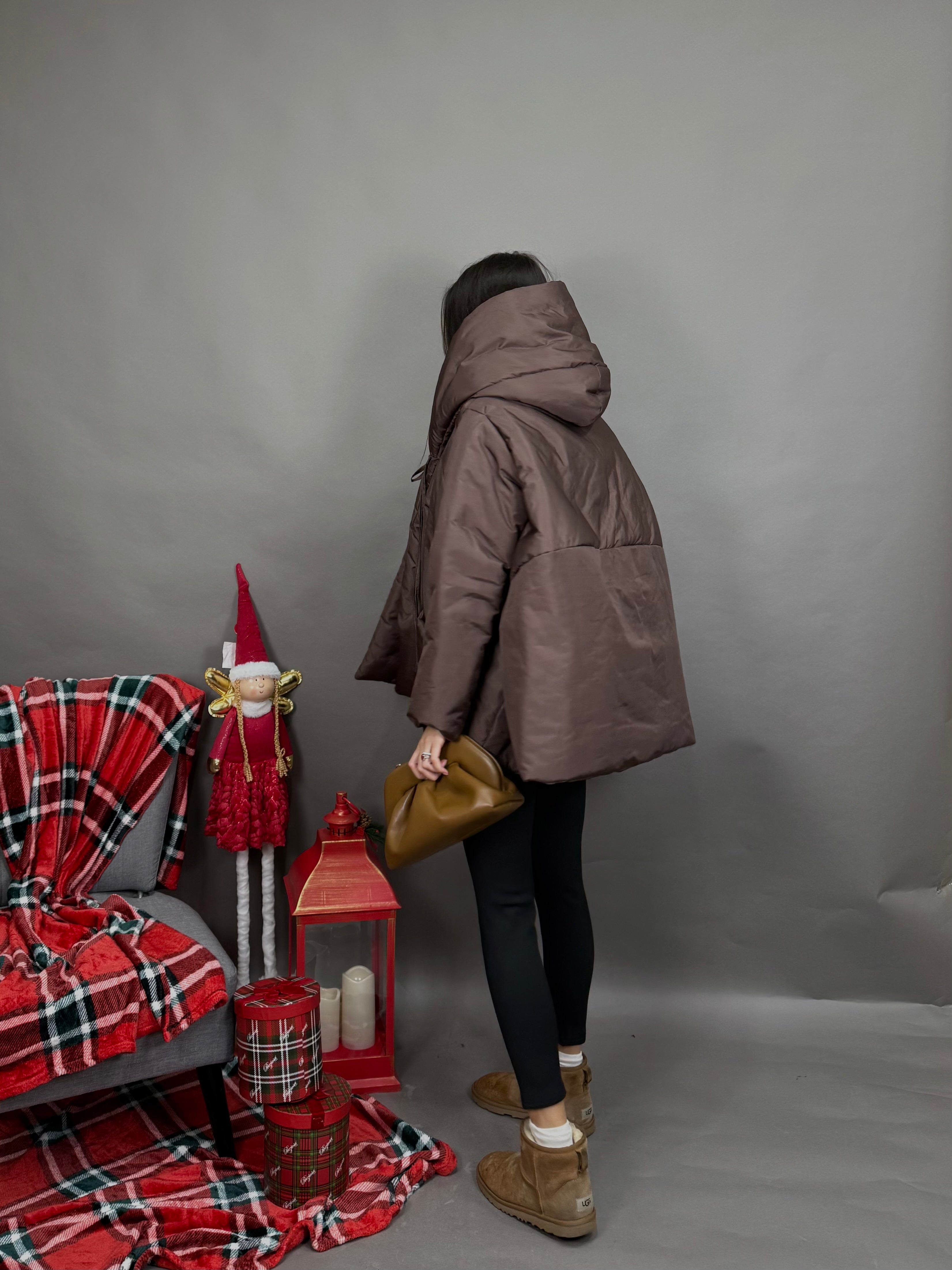 Piumino Paris marrone