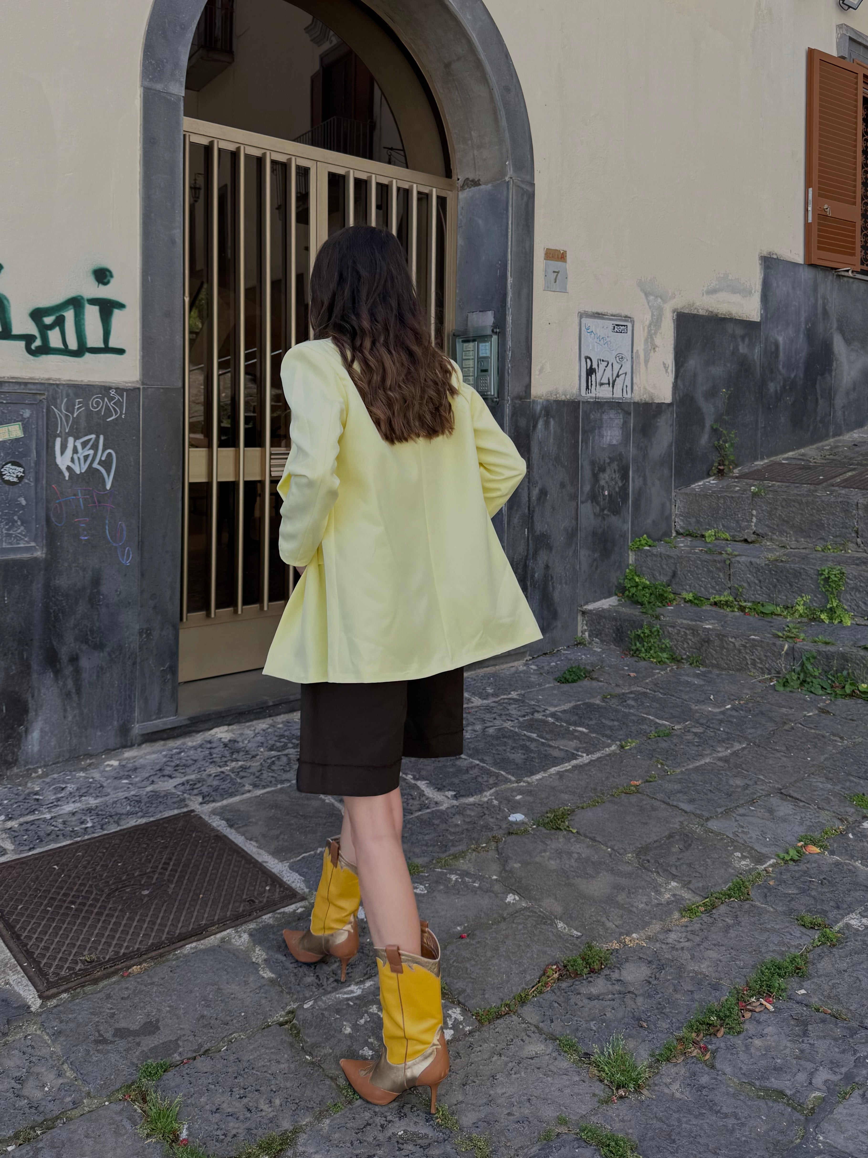 Blazer by just west giallo