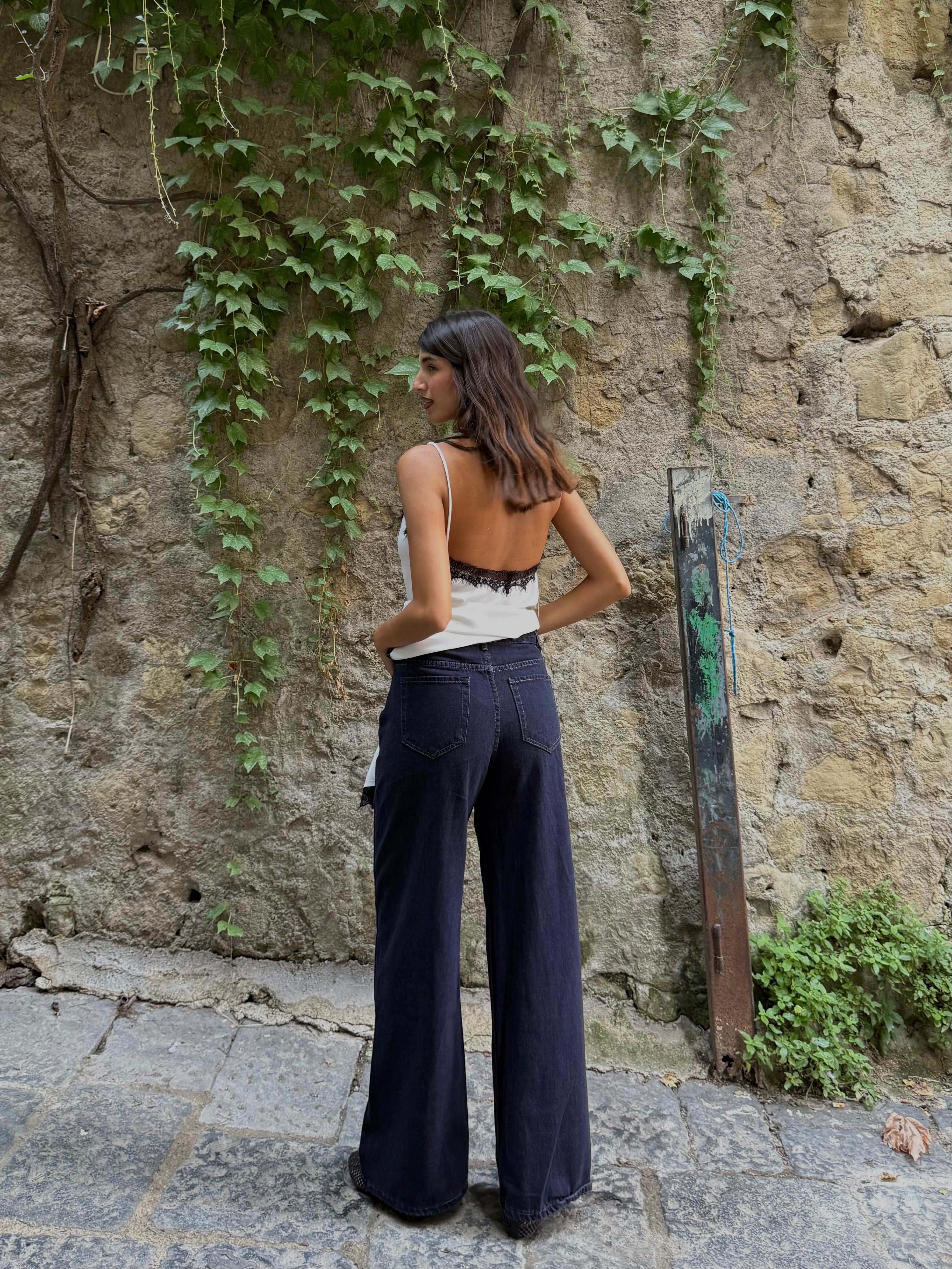 Jeans denim blu