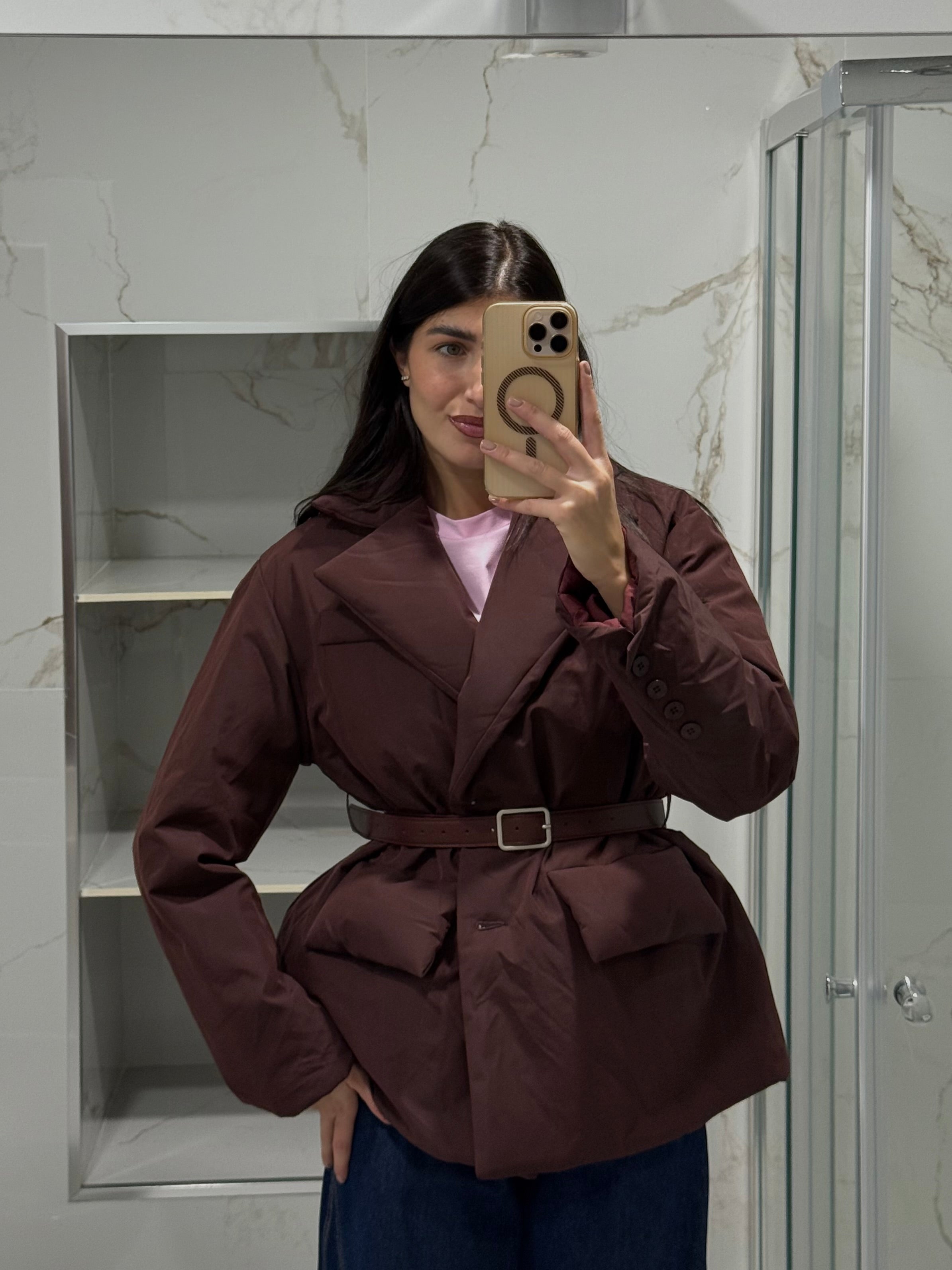 Bomber Panda bordeaux