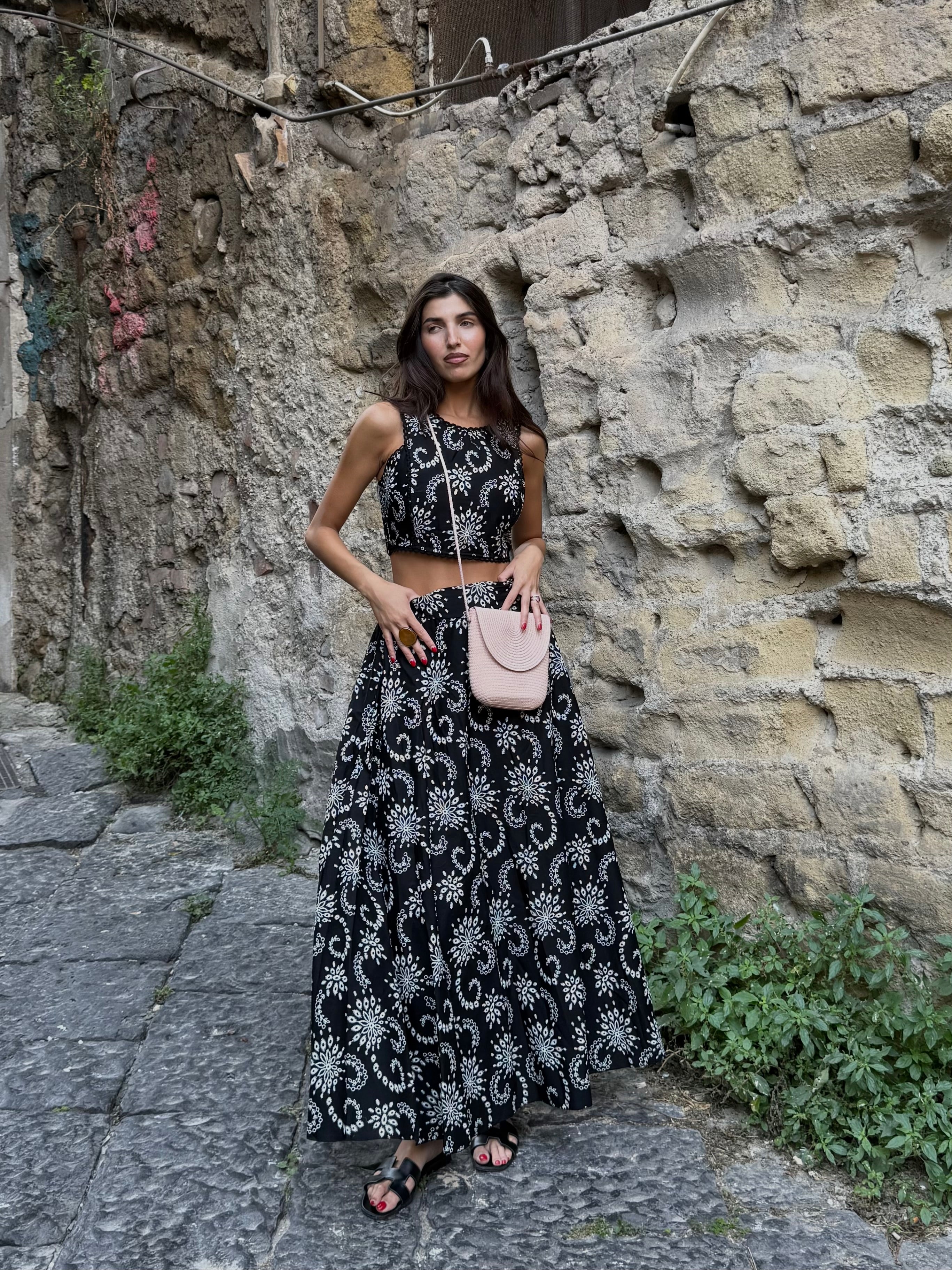 Coordinato Capri nero - LadyB Shop Online