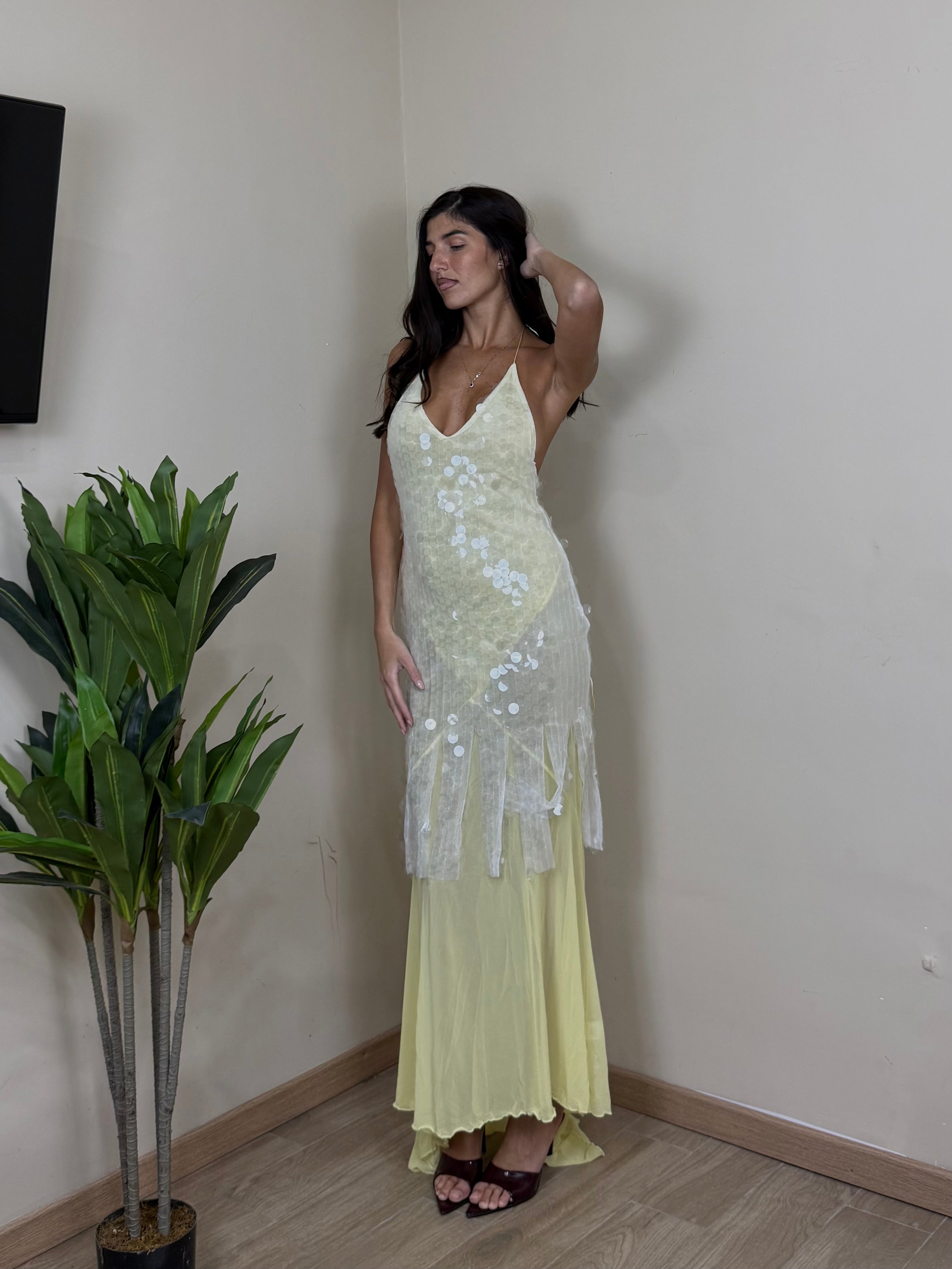 Dress Bambola giallo