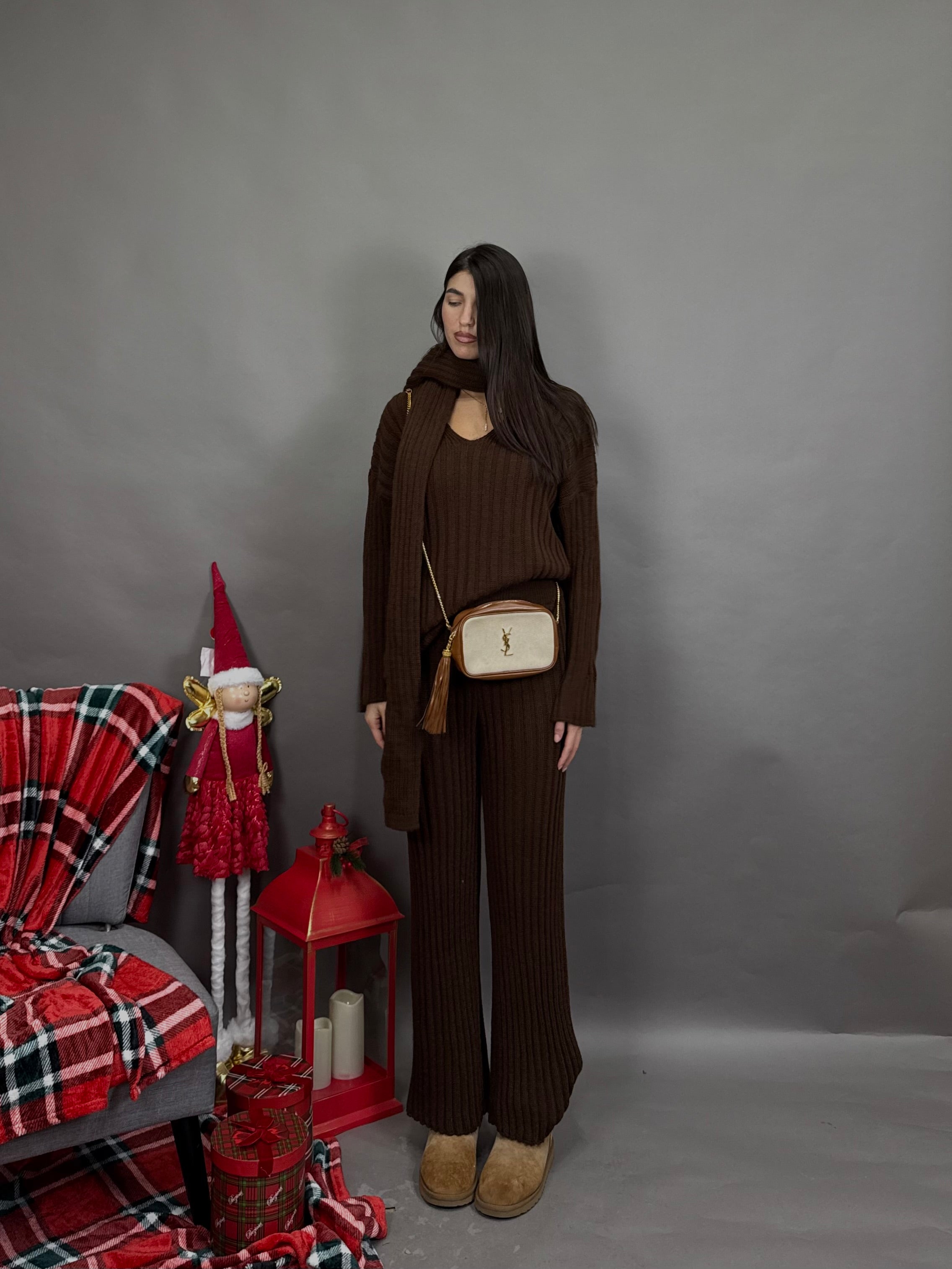 Coordinato Gaia marrone
