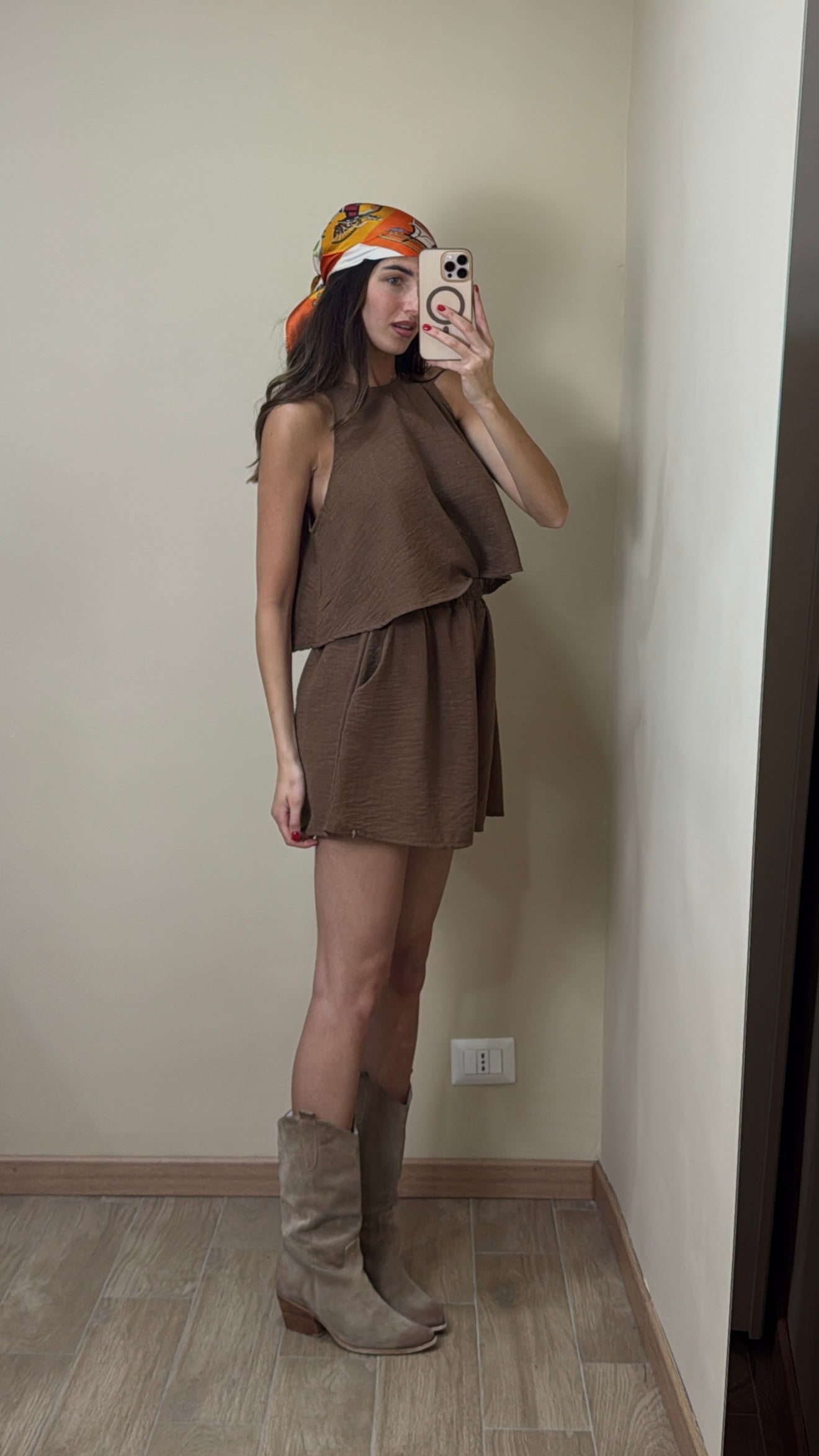 Coordinato Minorca marrone - LadyB Shop Online