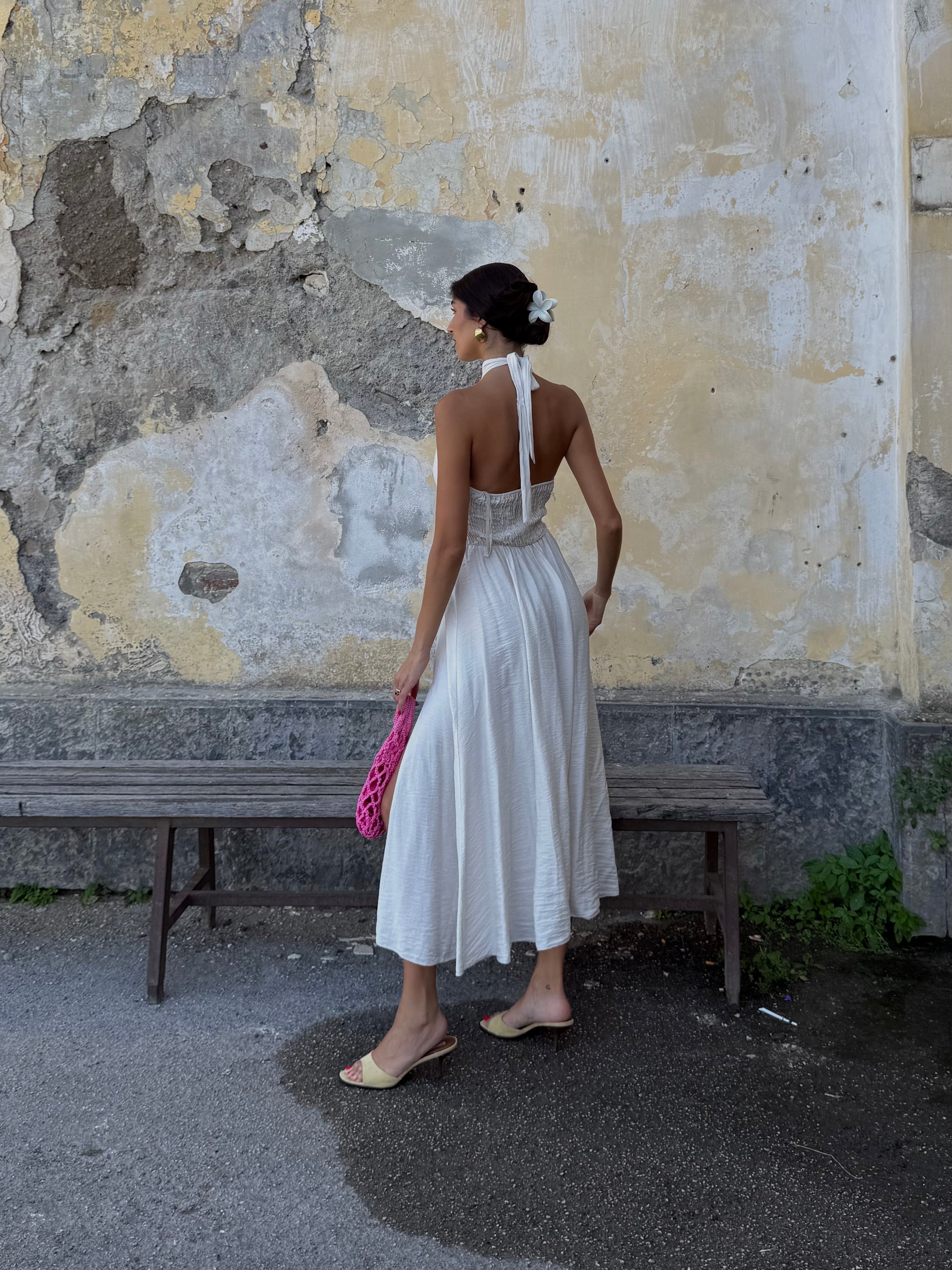 Dress scollo americana