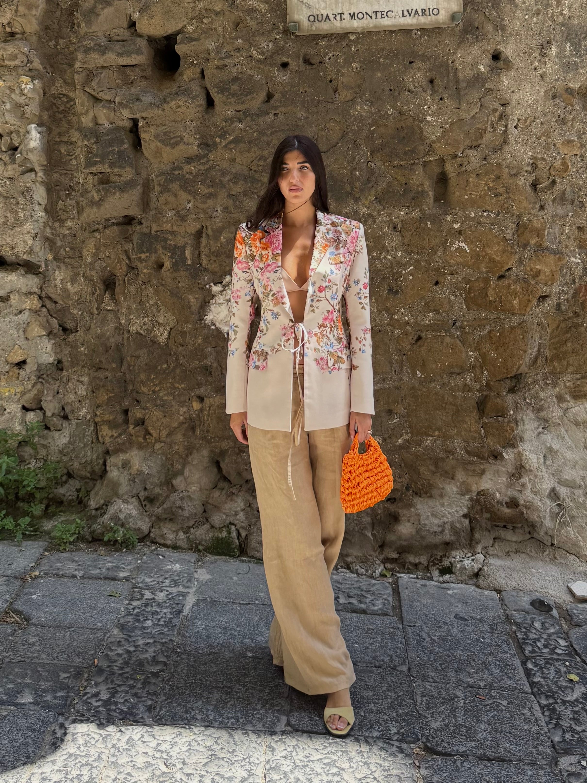 Blazer fiori by Lumina