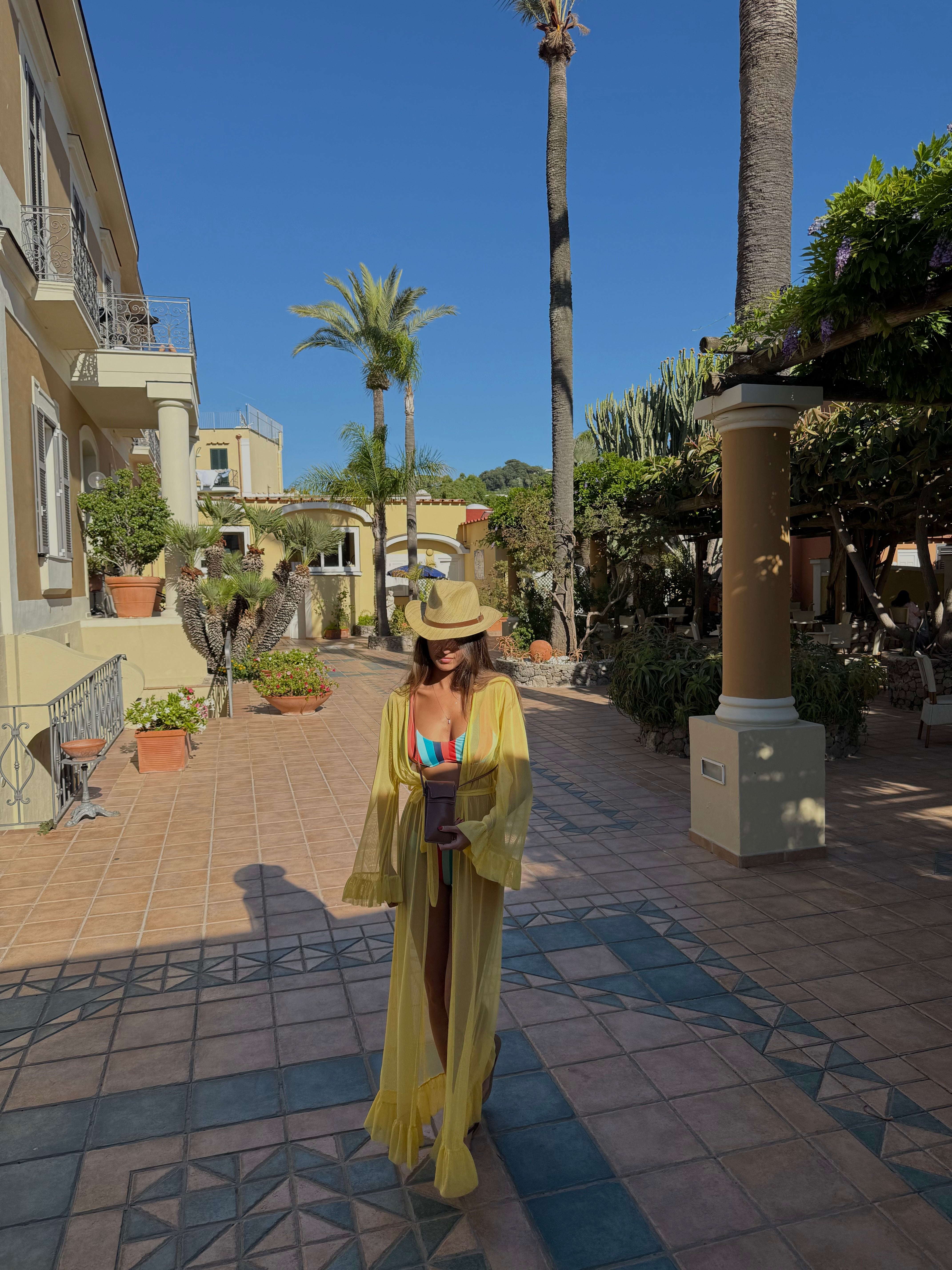 Kimono mare giallo - LadyB Shop Online