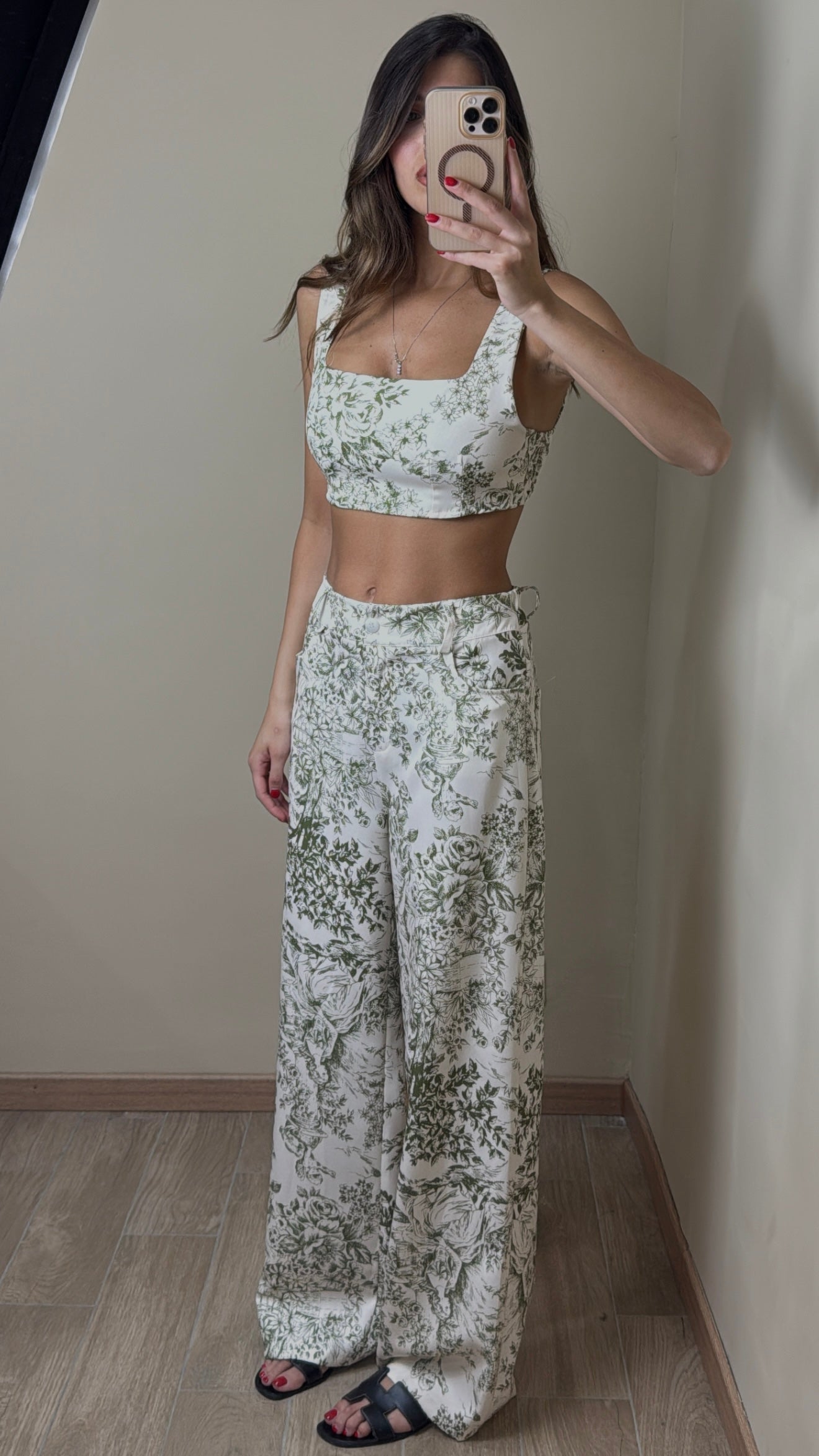 Coordinato Dior verde - LadyB Shop Online