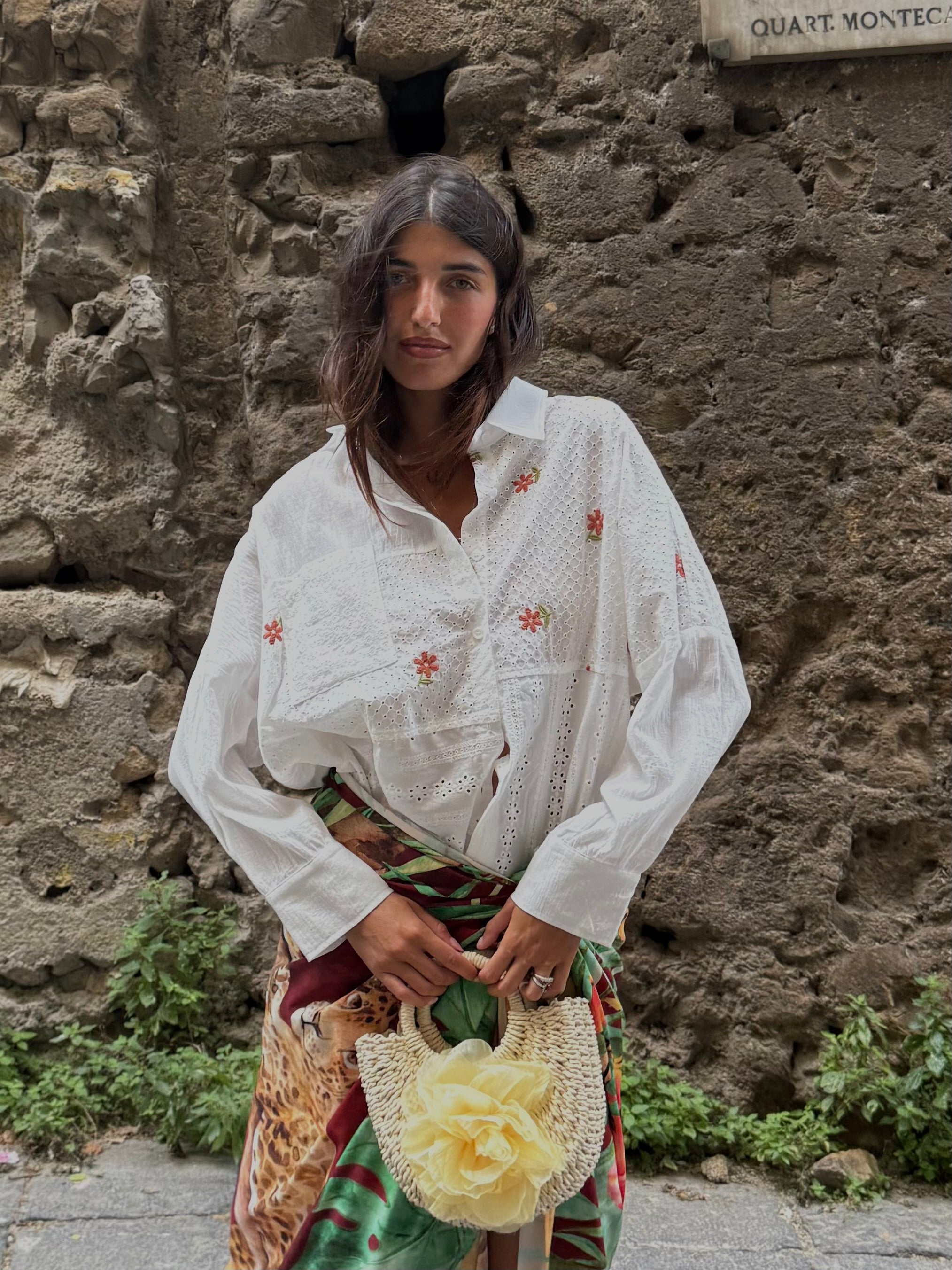 Camicia fiorellini
