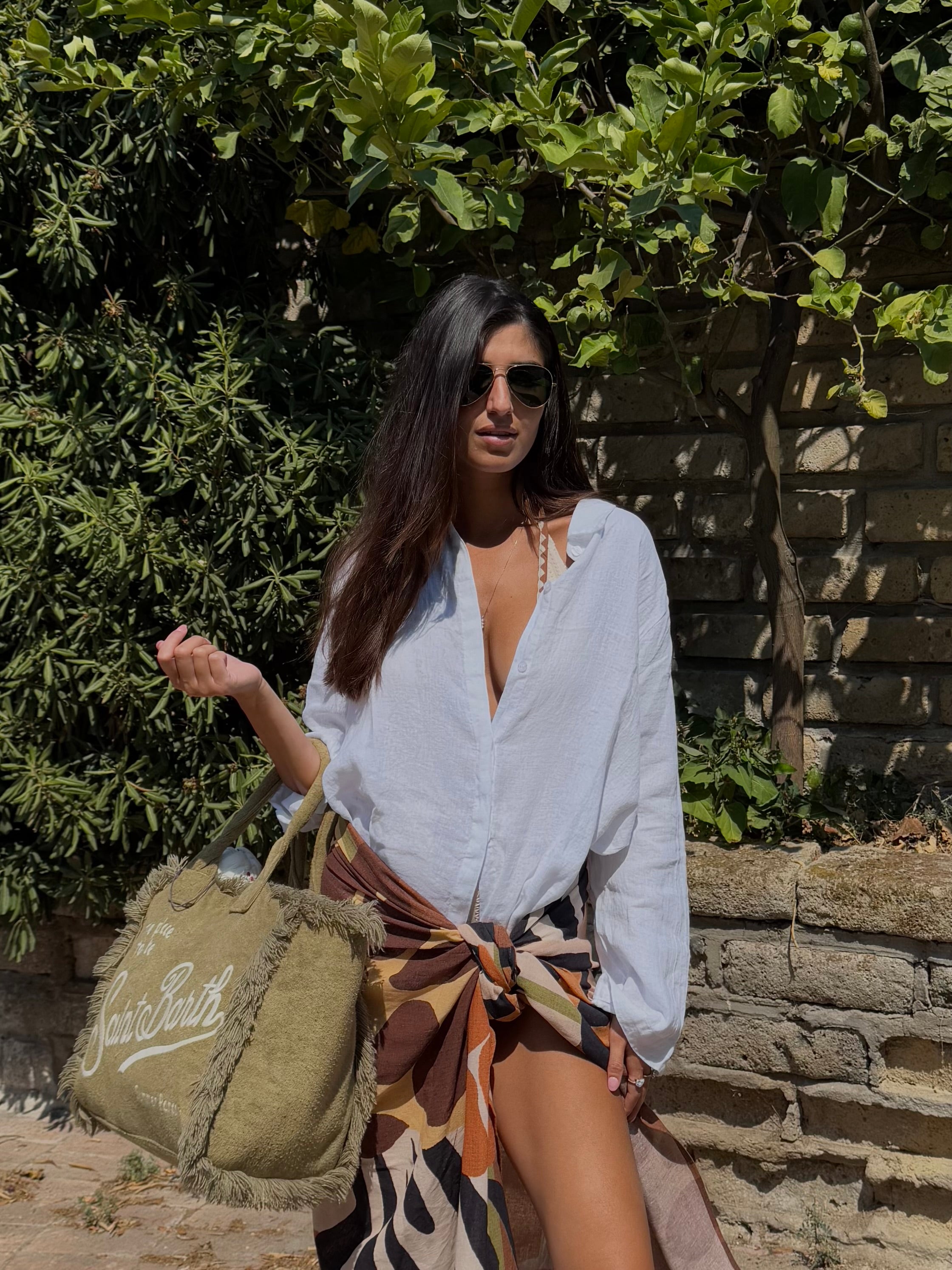 Camicia Lino bianca - LadyB Shop Online