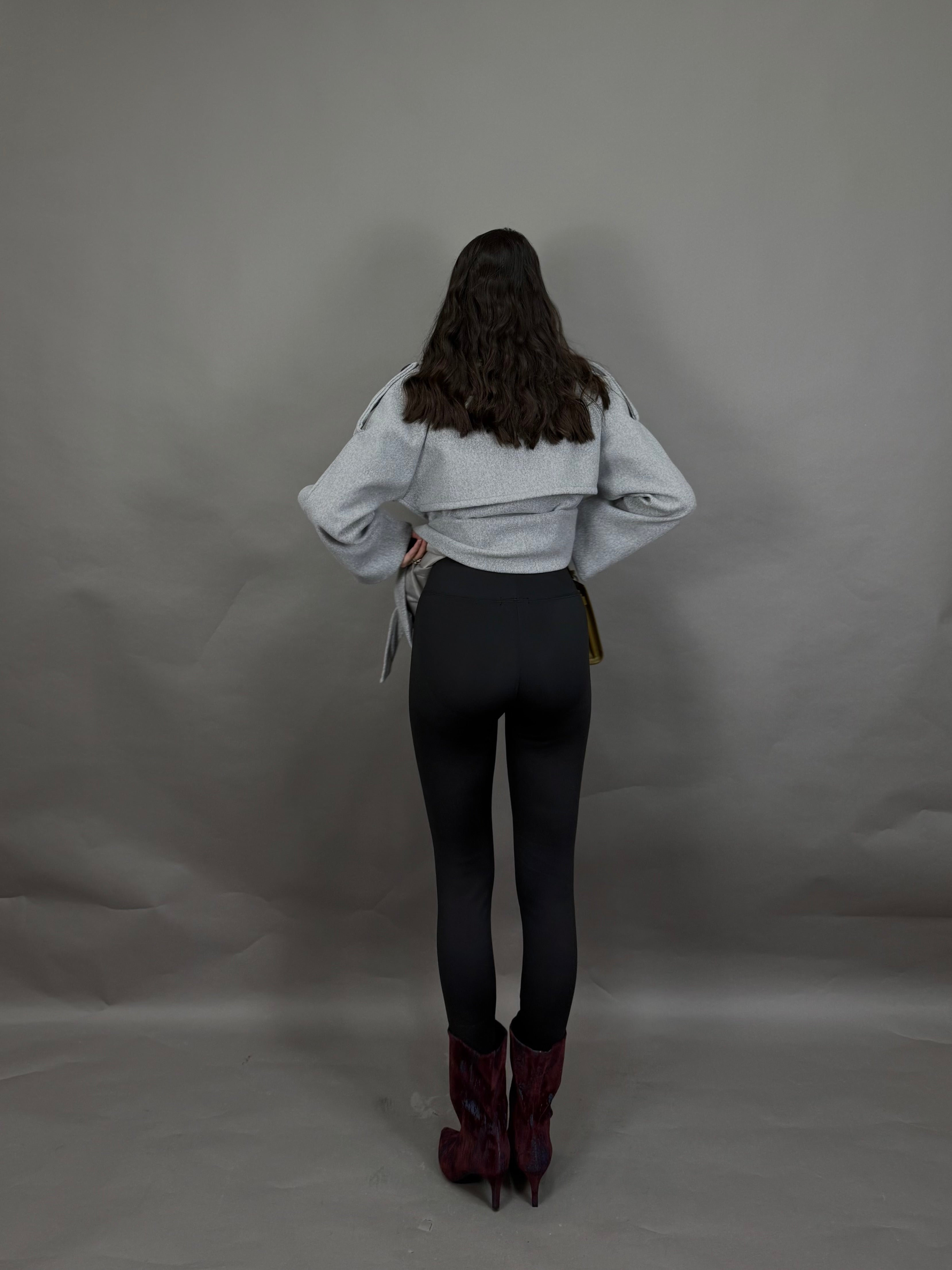 Leggins termico nero