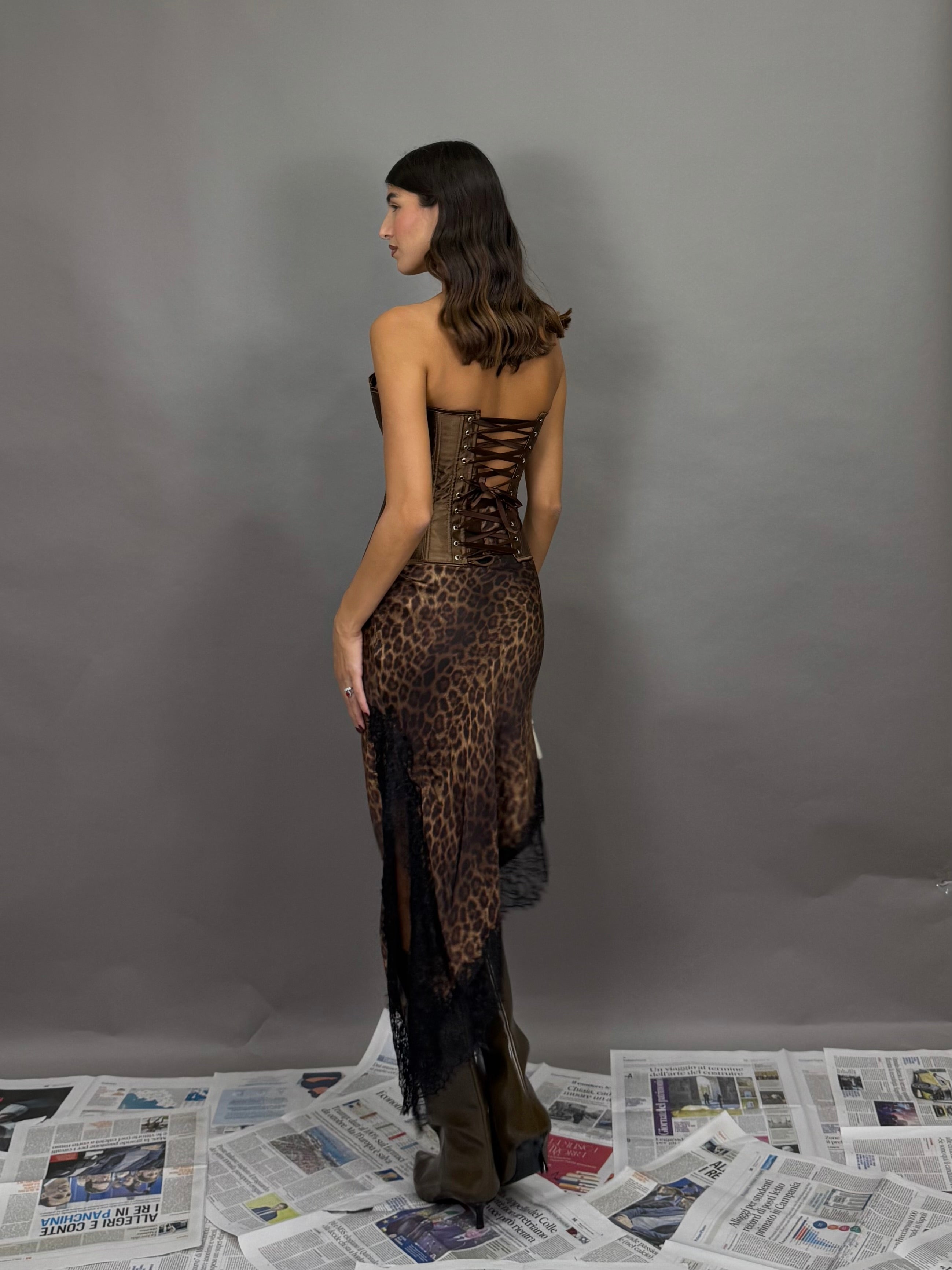 Corpetto Elisa marrone