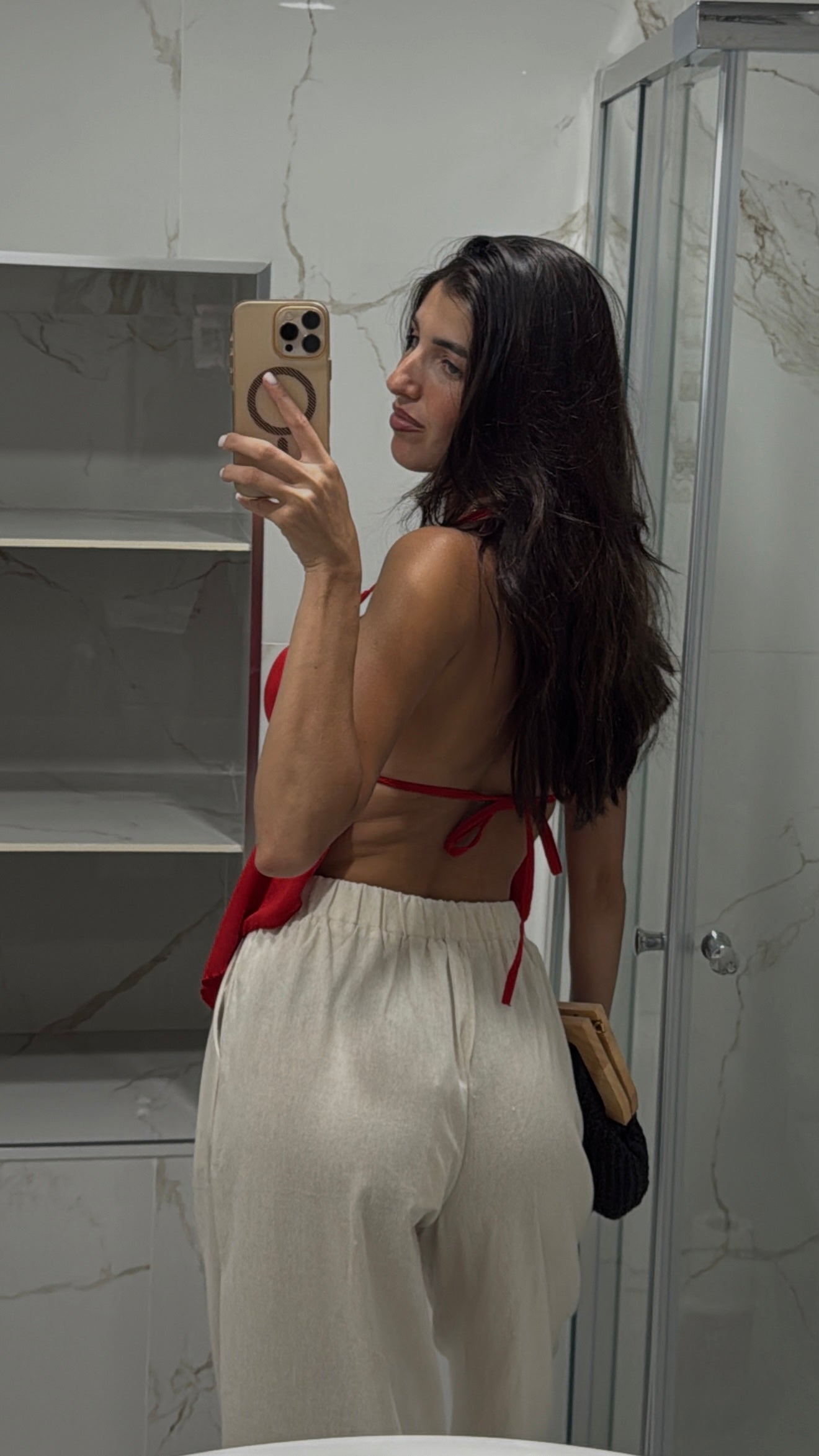 Top Lory rosso - LadyB Shop Online