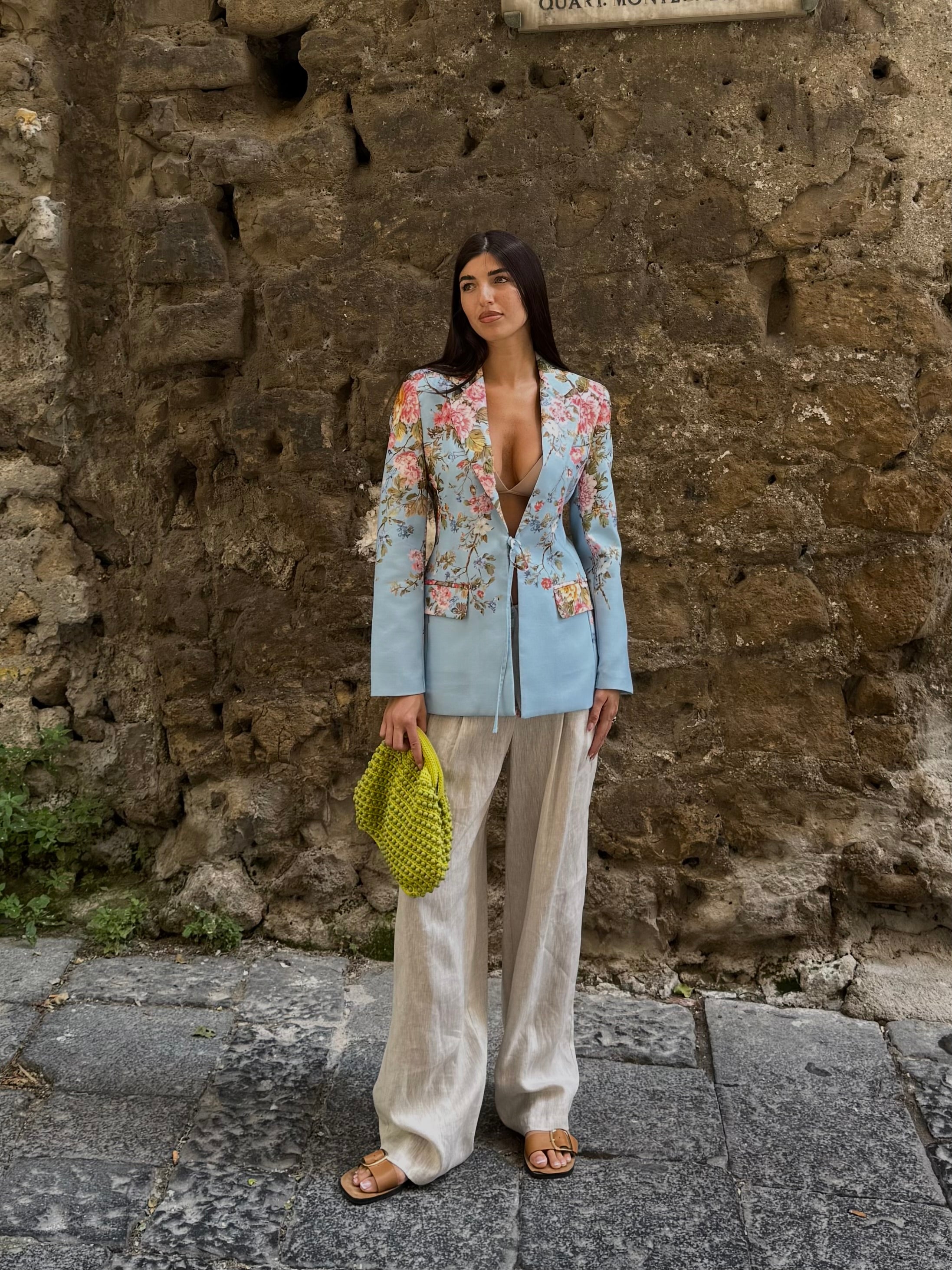 Blazer fiori by Lumina