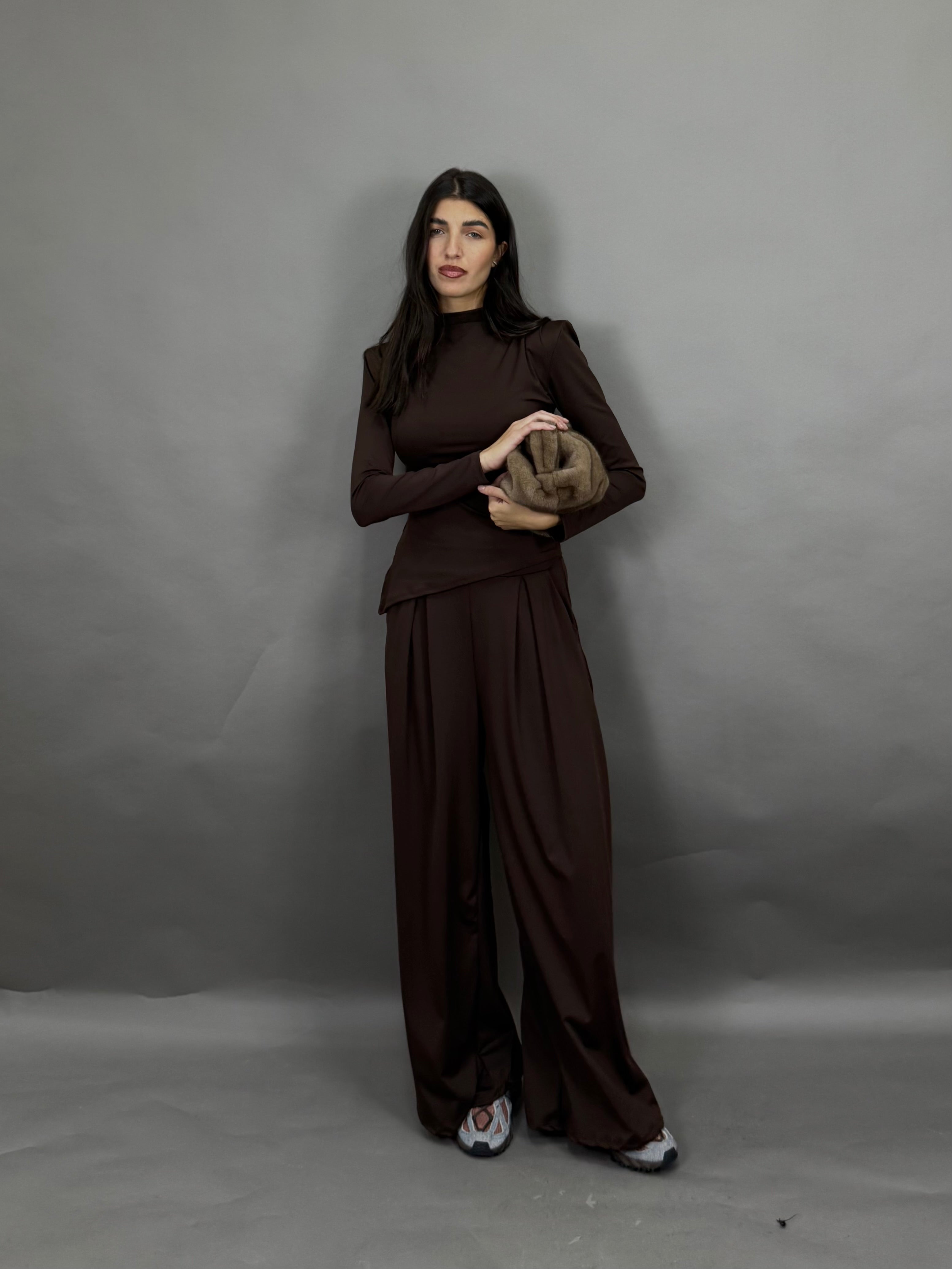 Coordinato Megghi marrone