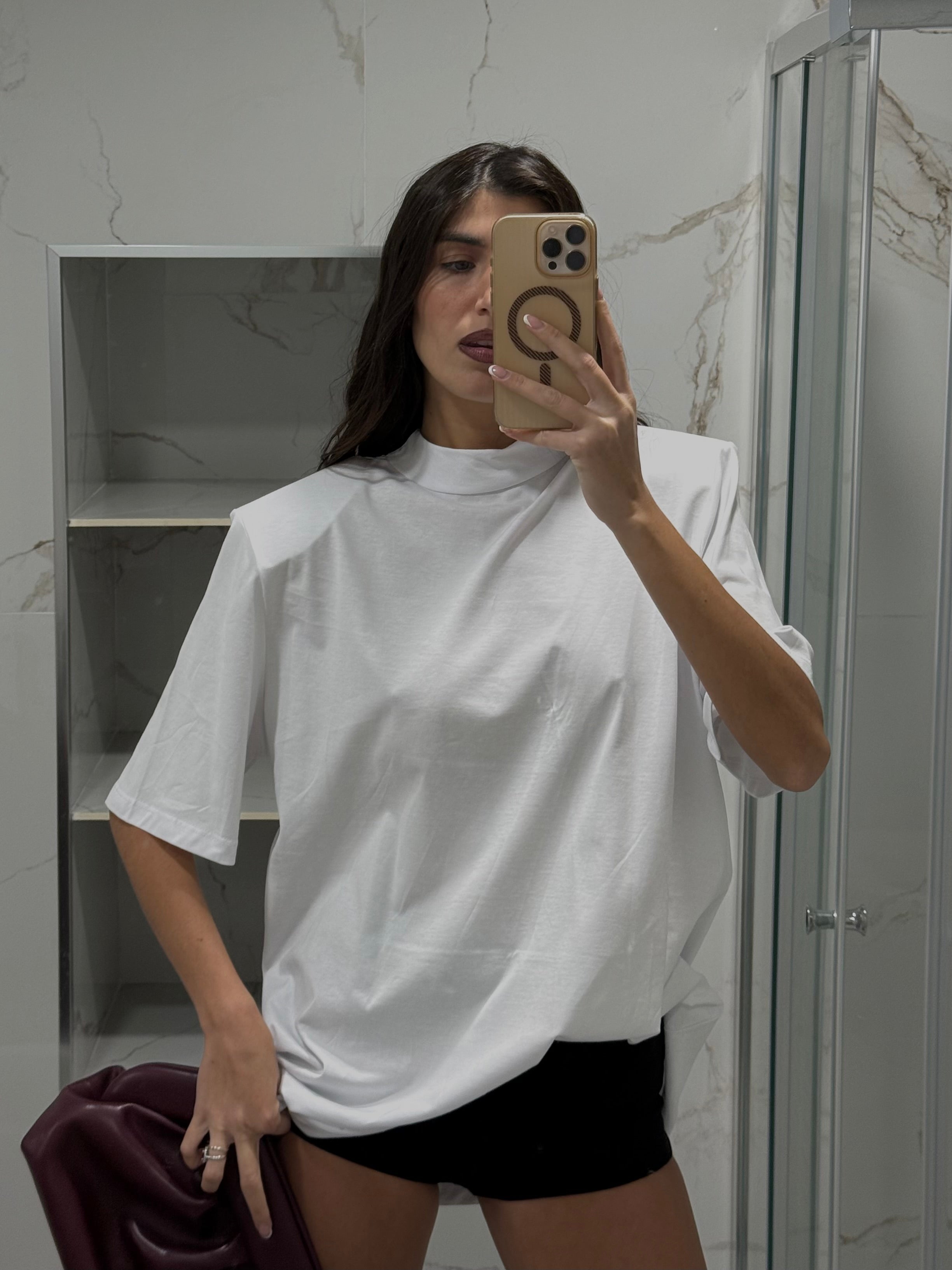 Maglia attico bianca