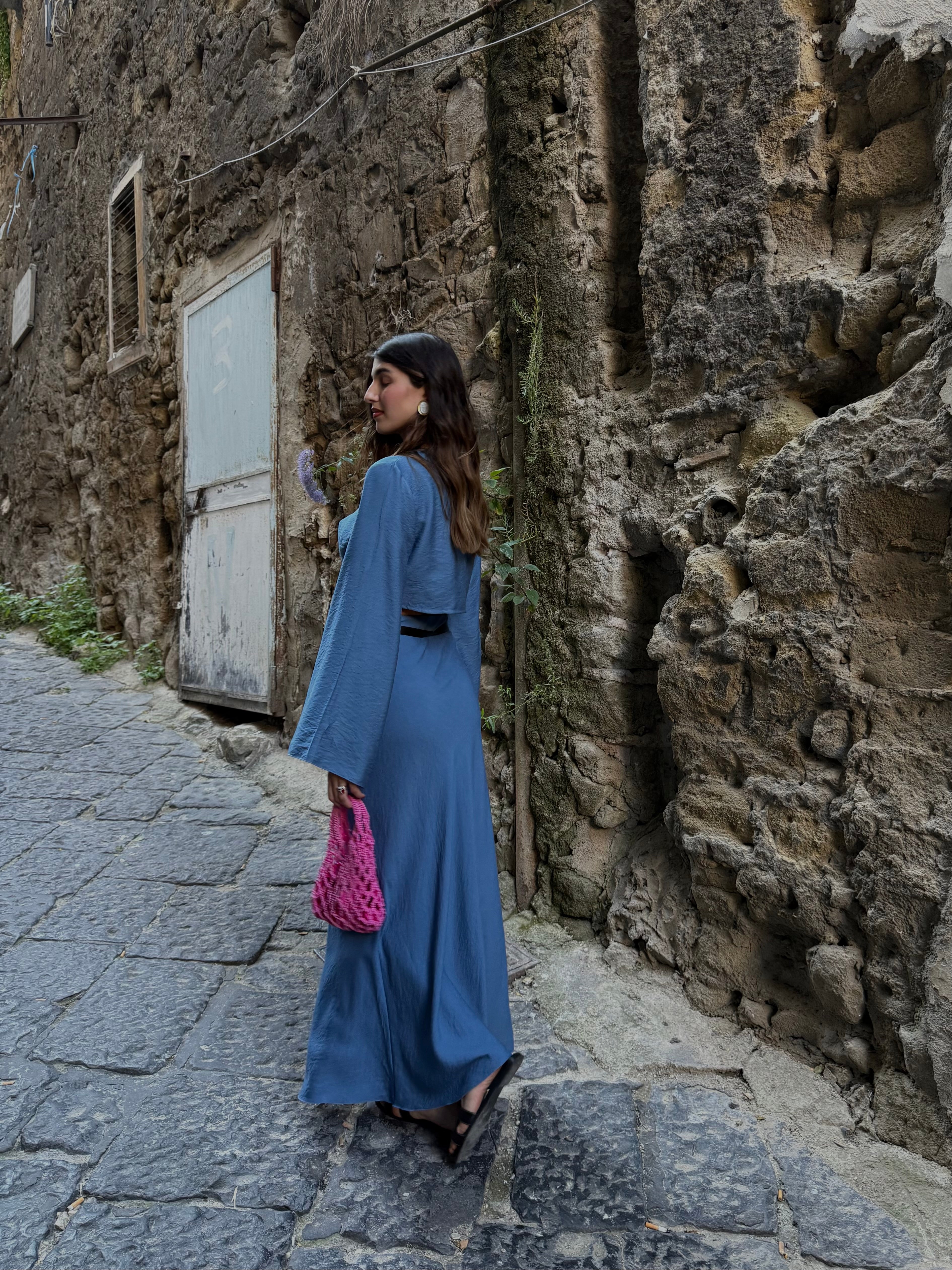 Coordinato Andrea blu denim - LadyB Shop Online