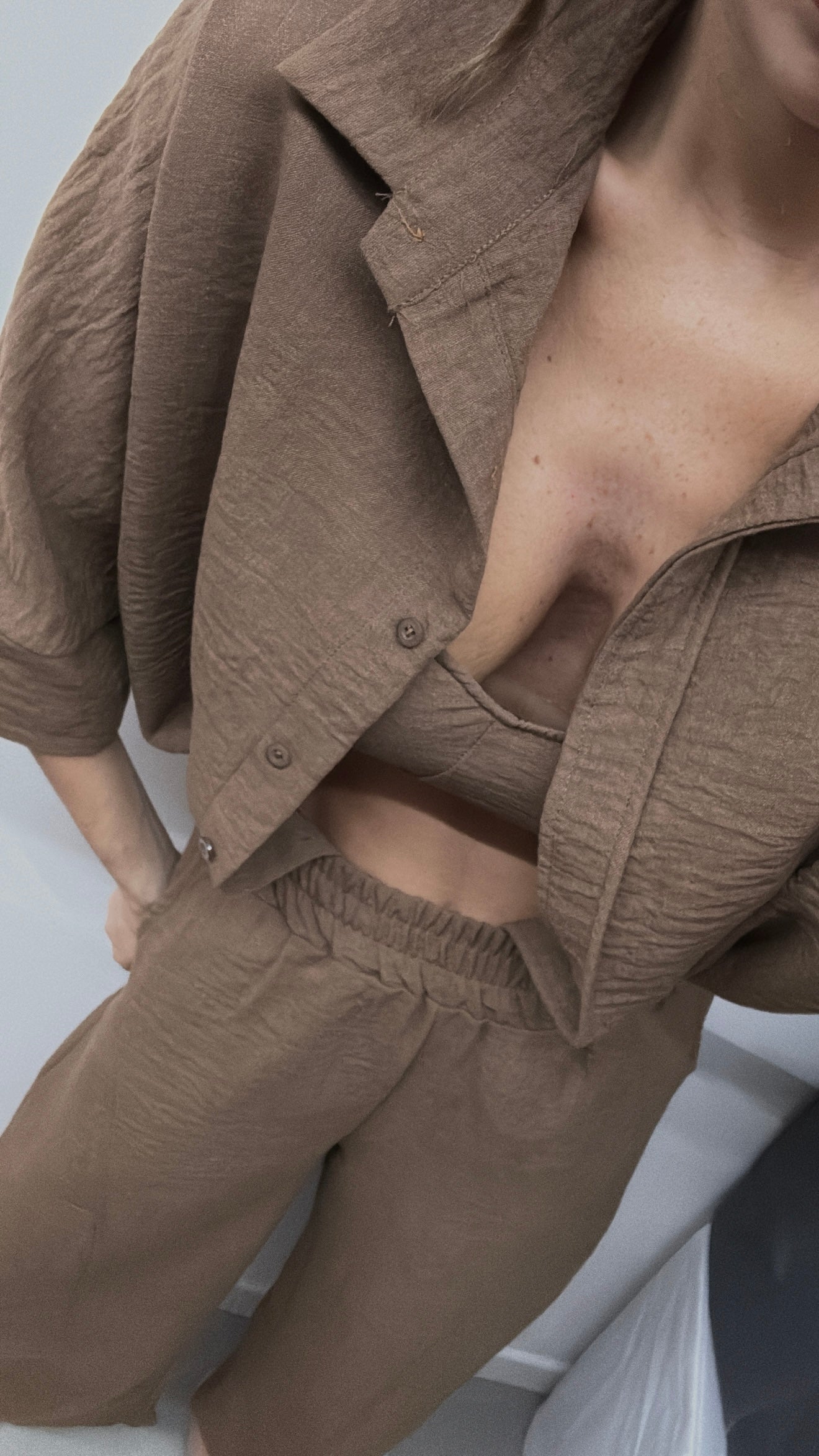 Coordinato Malaga marrone - LadyB Shop Online
