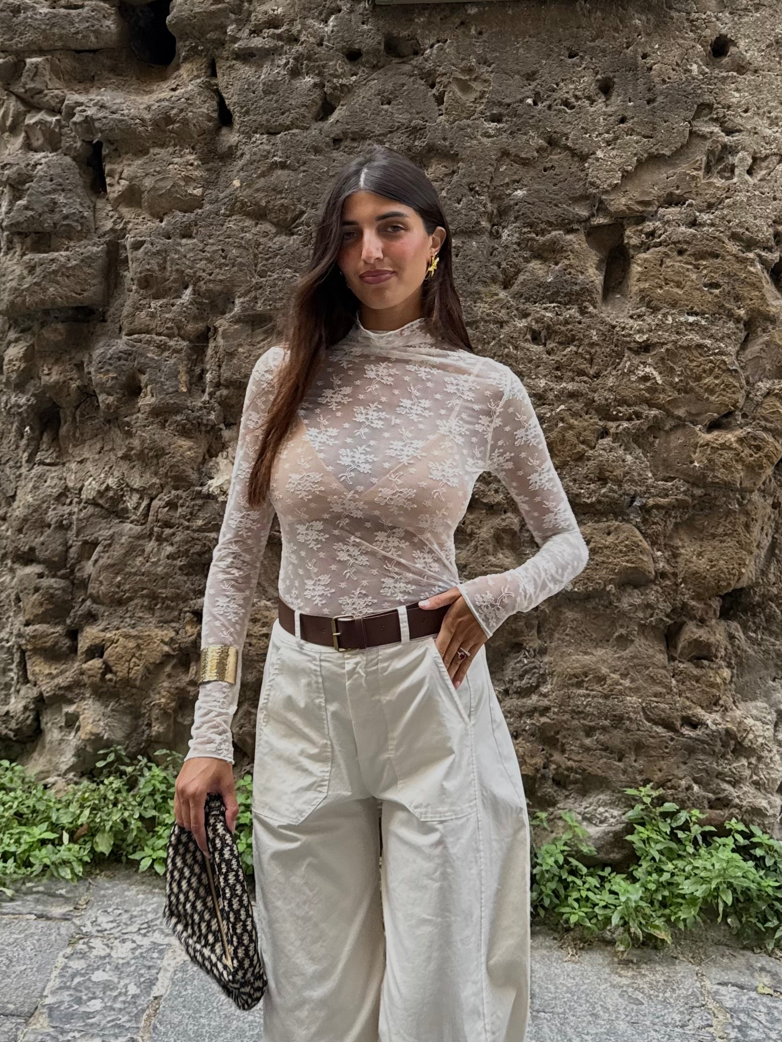 Maglia in pizzo