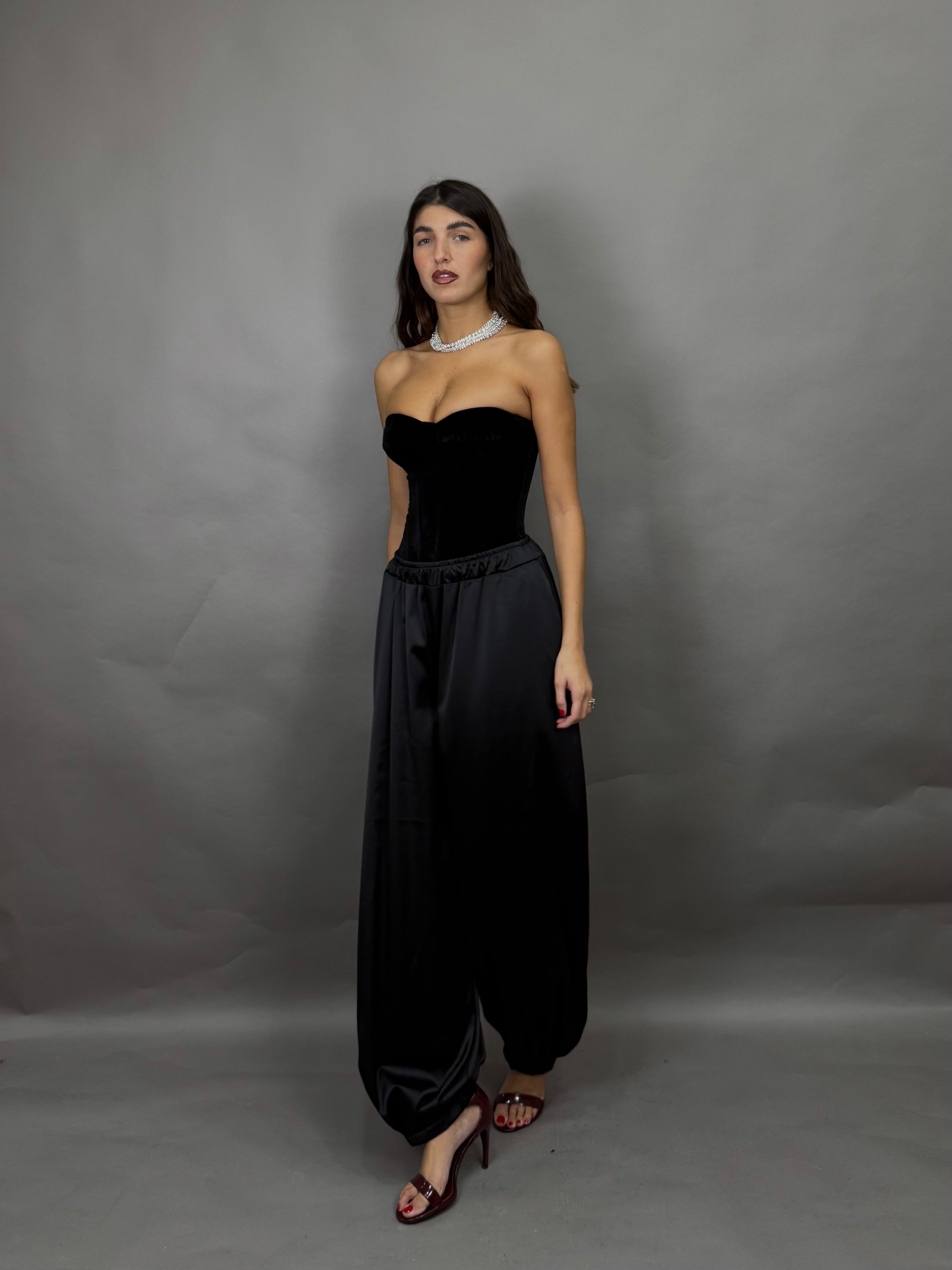 Pantalone seta ballon