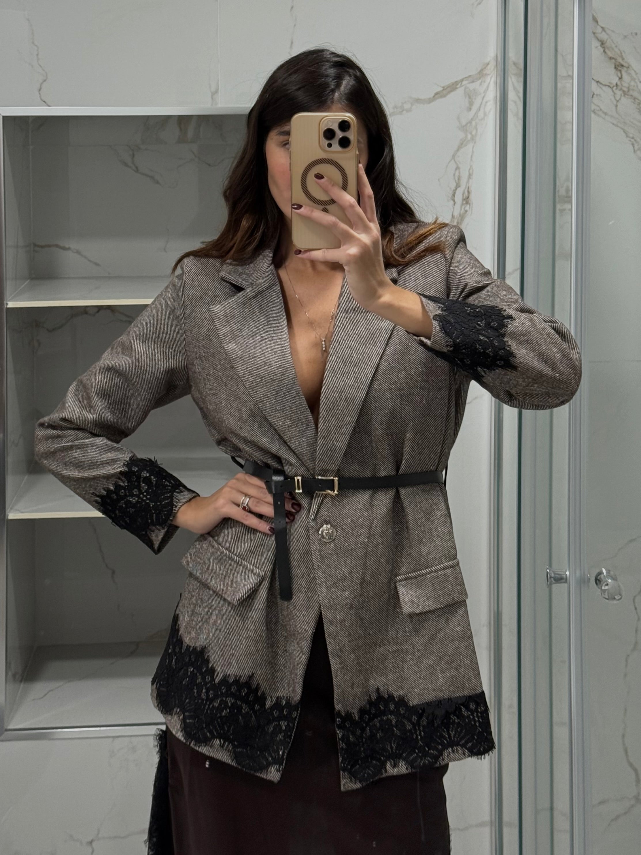 Blazer pizzo