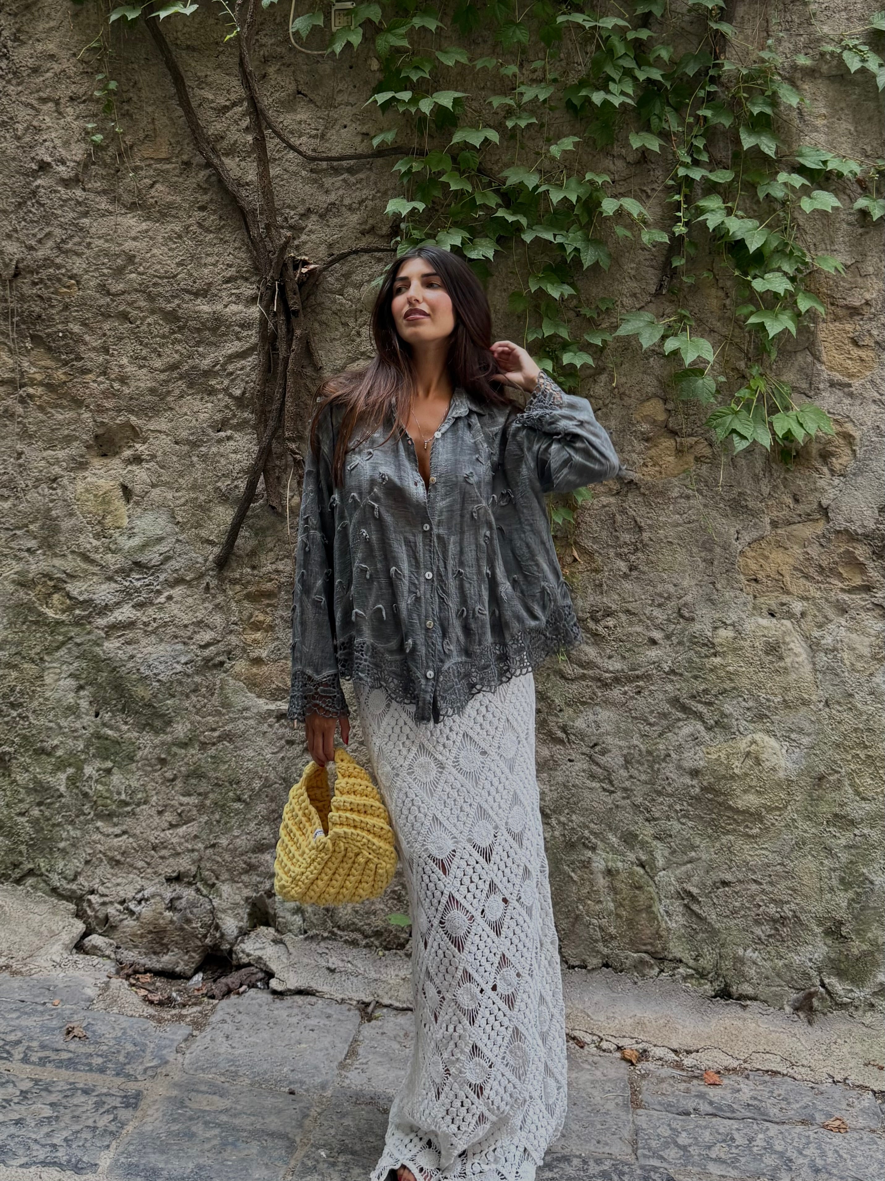 Camicia Angel scura - LadyB Shop Online