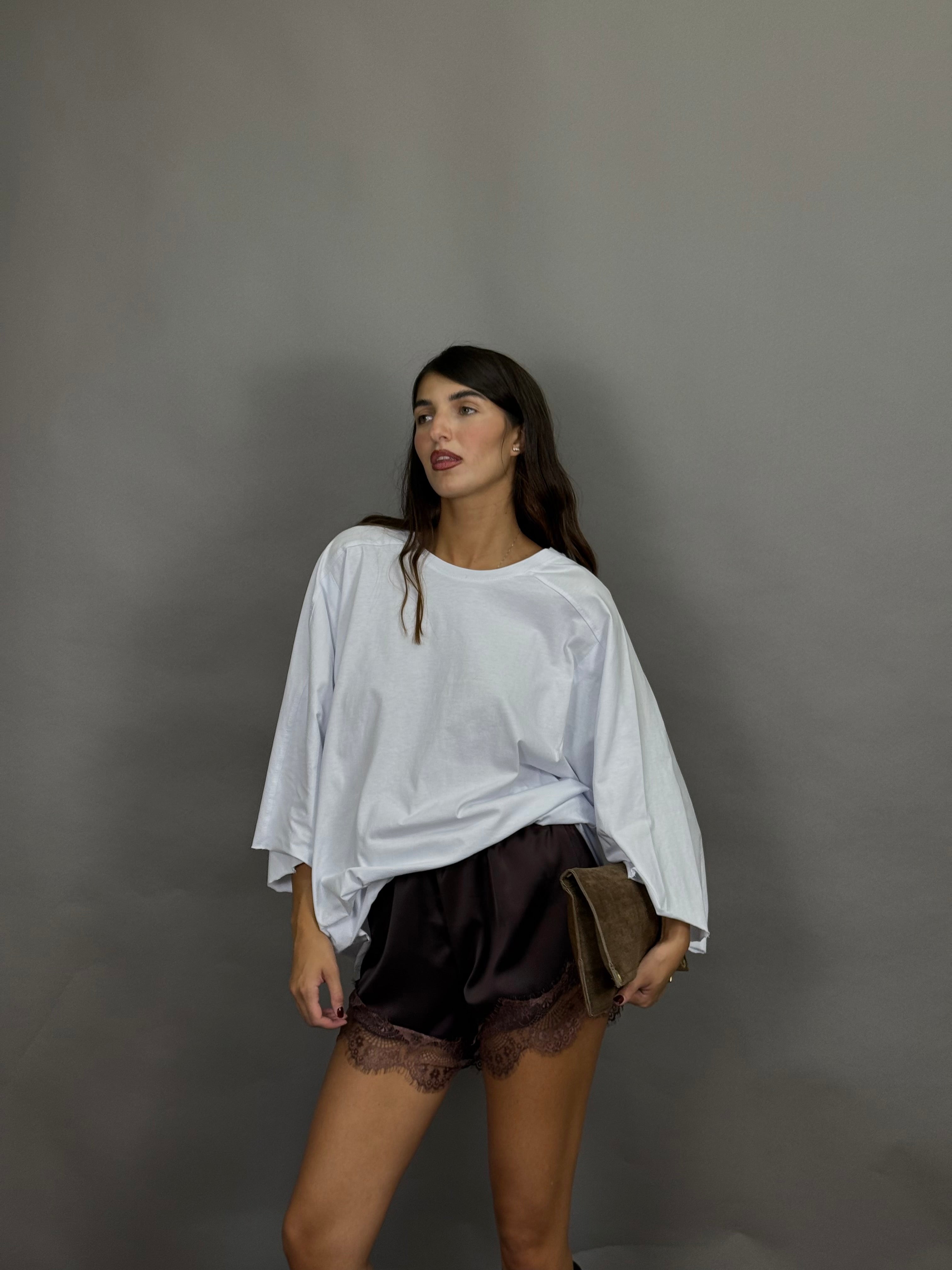 T-shirt oversize bianca