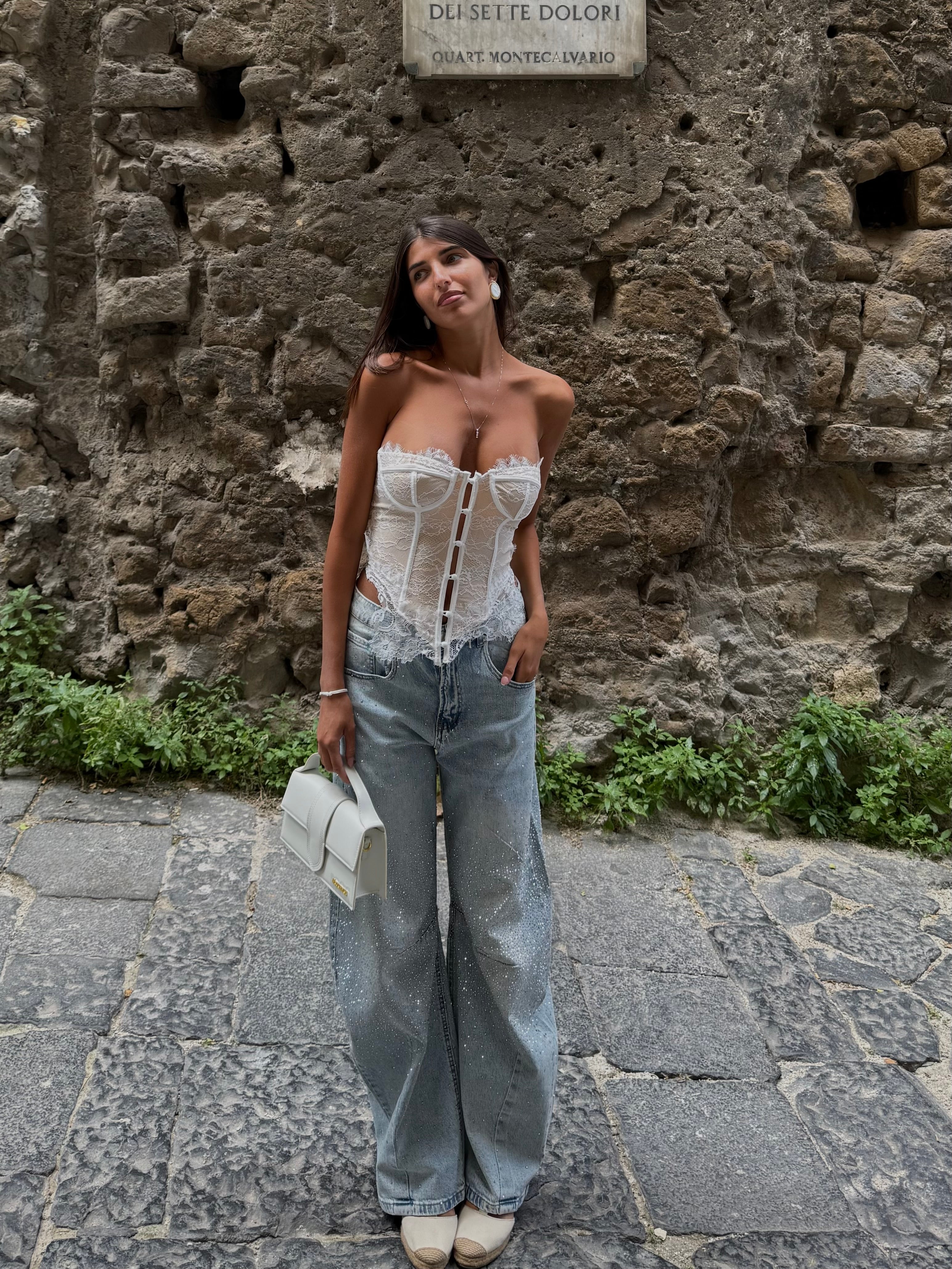 Corpetto White - LadyB Shop Online