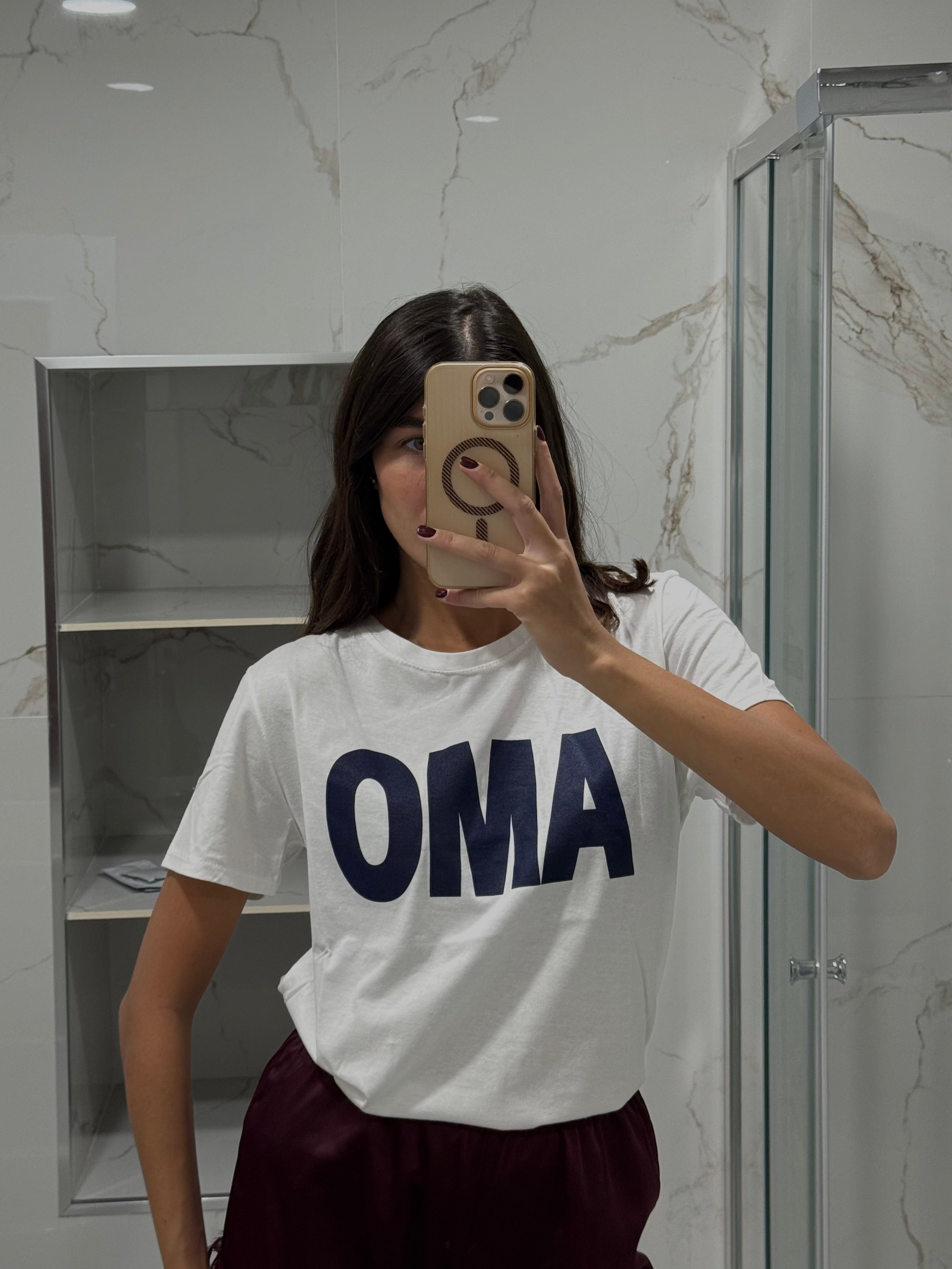 T-shirt AMO blu