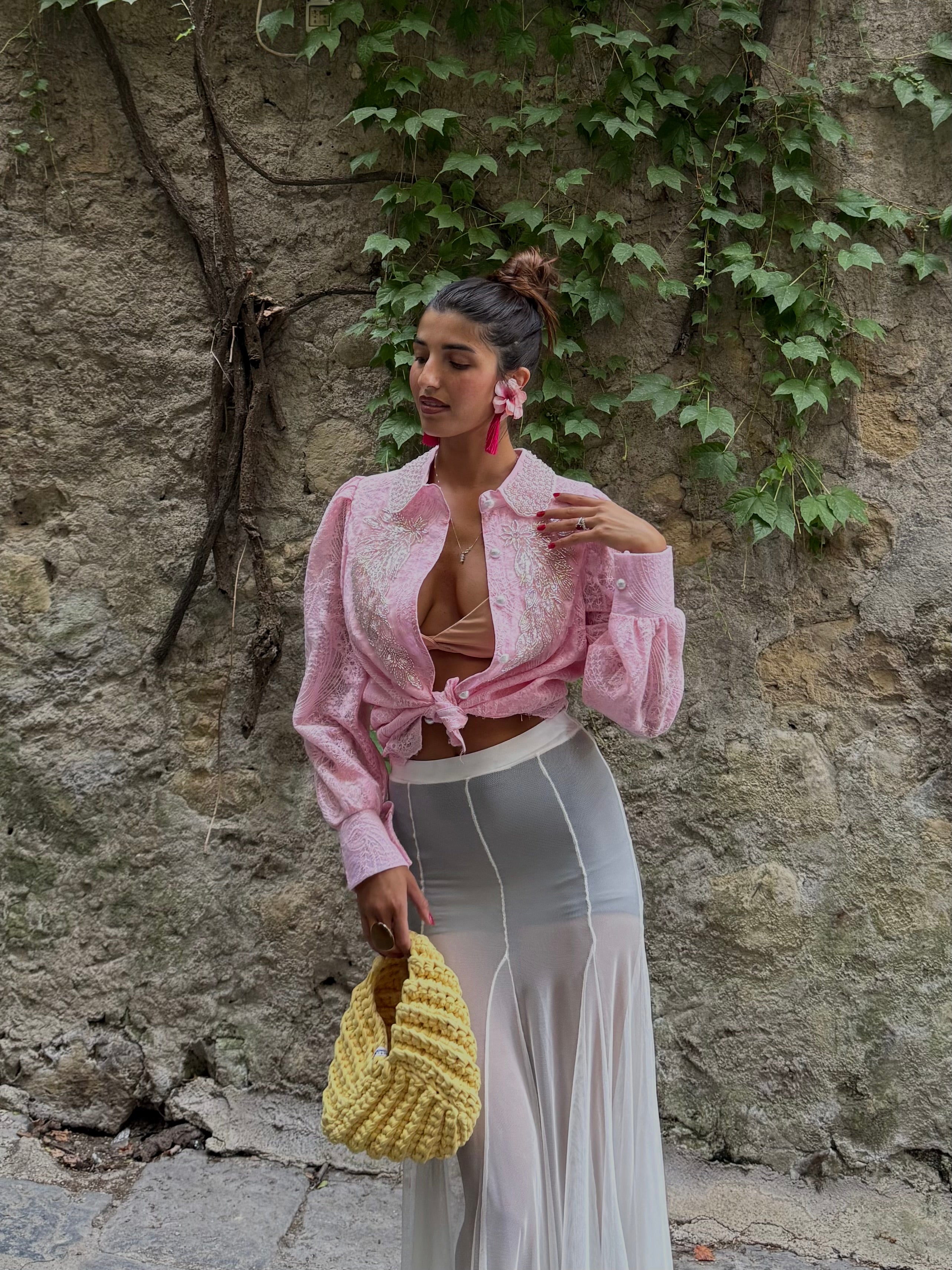 Camicia Paris rosa - LadyB Shop Online