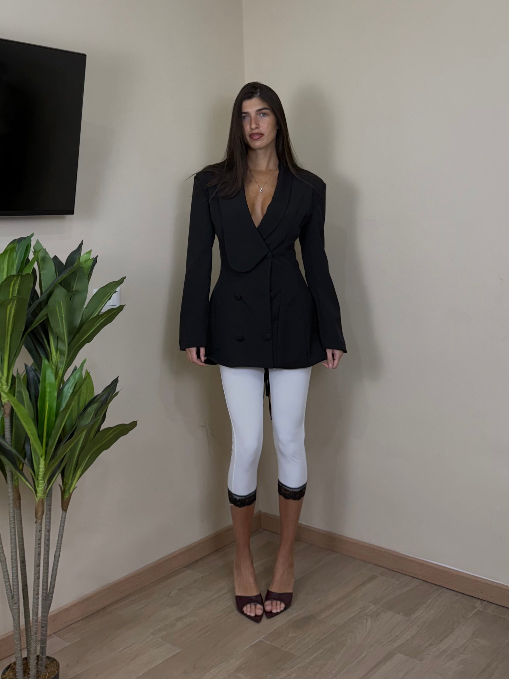 Blazer Ania nero