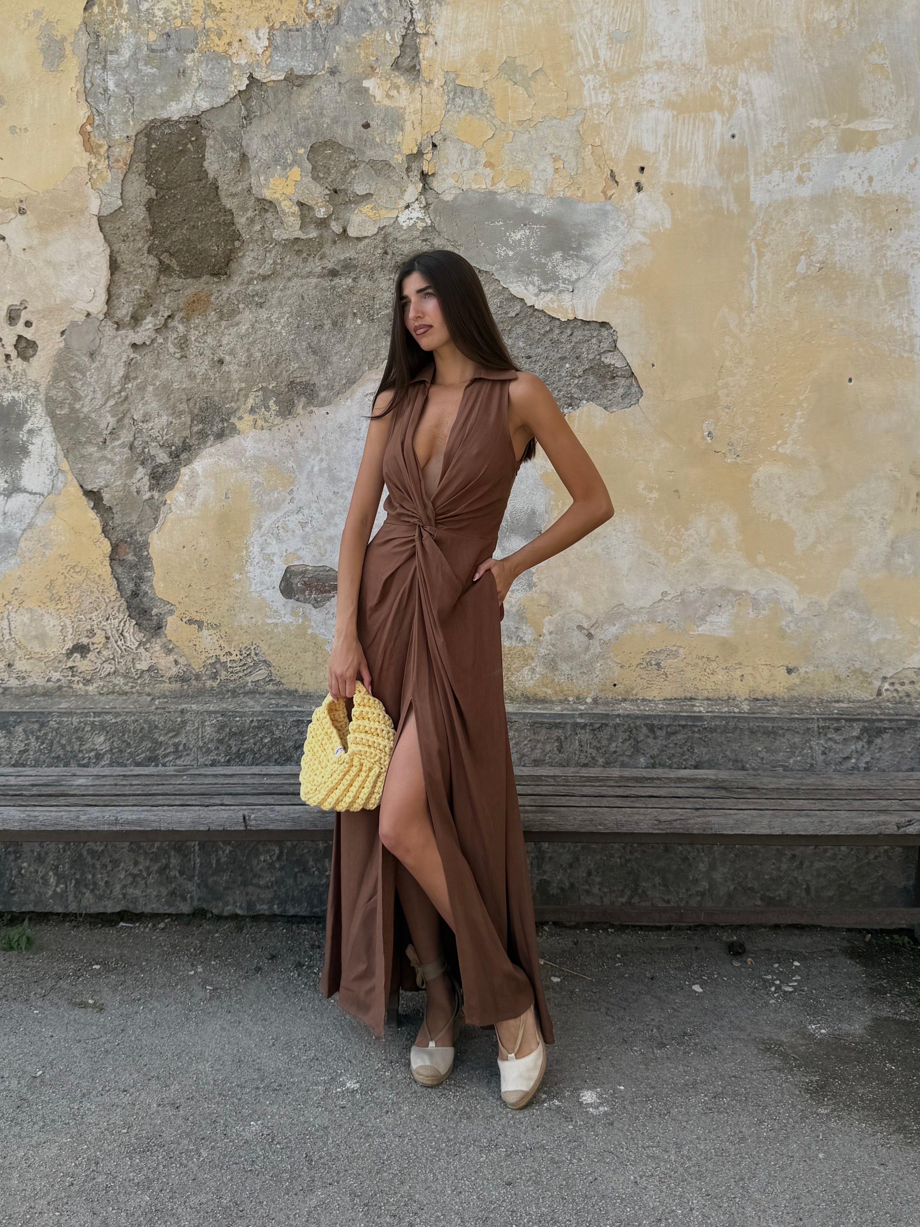 Dress in lino By lumina