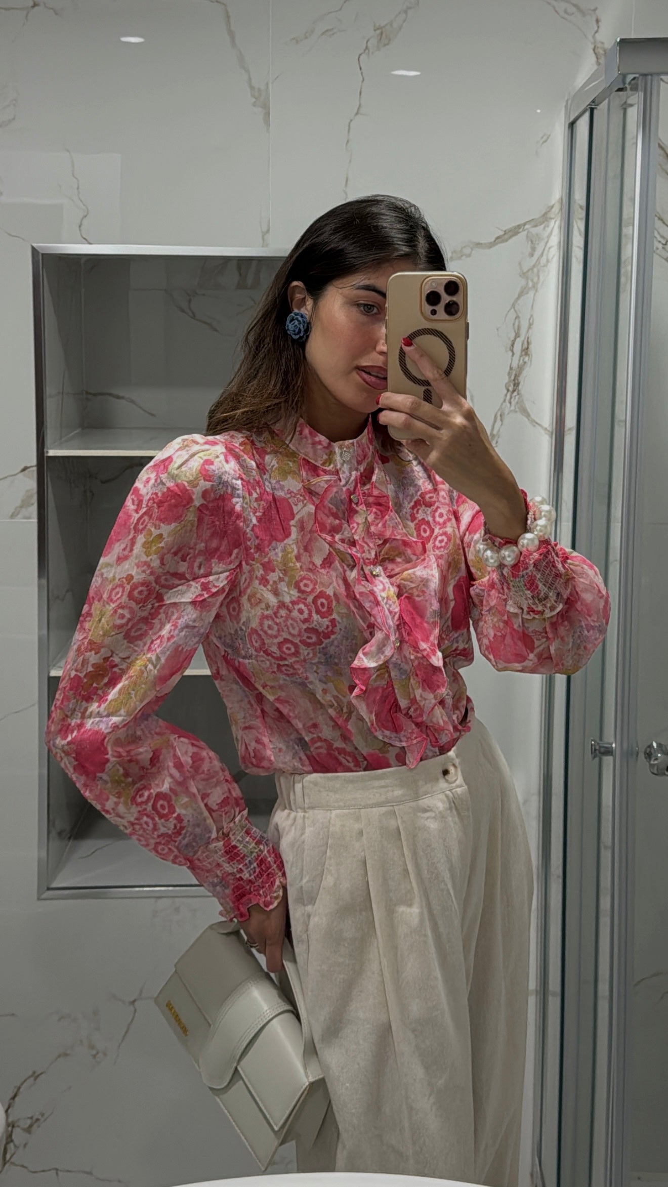 Camicia fiori - LadyB Shop Online