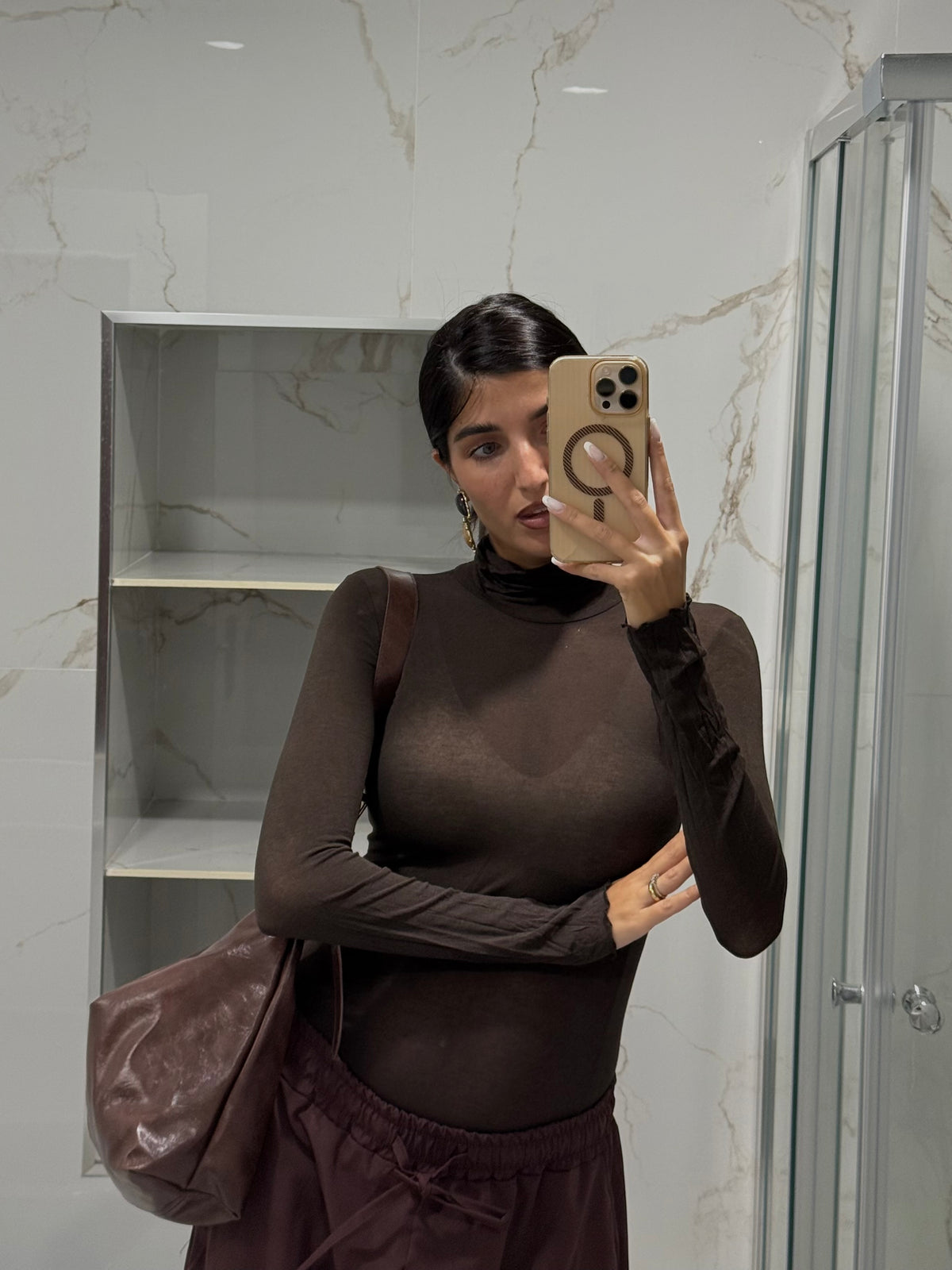 Maglia misto cachemire