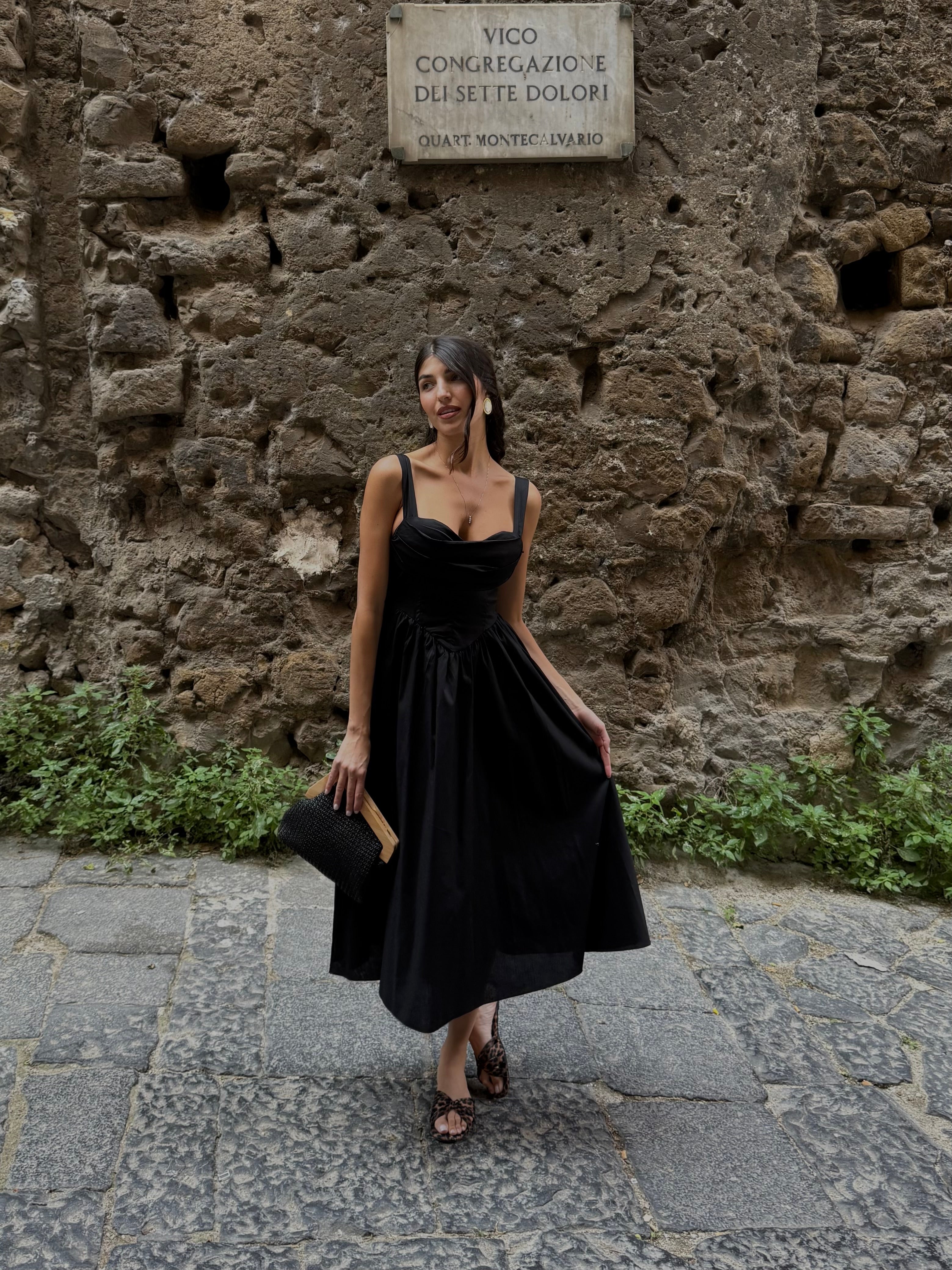 Dress Marylin nero - LadyB Shop Online