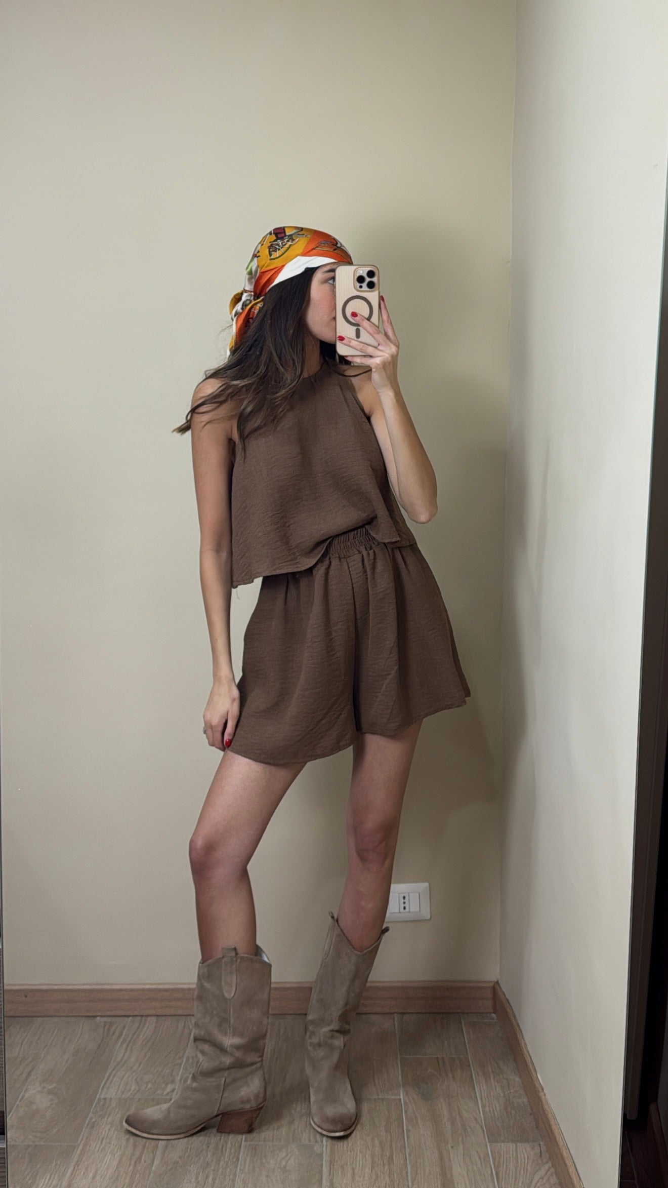 Coordinato Minorca marrone - LadyB Shop Online