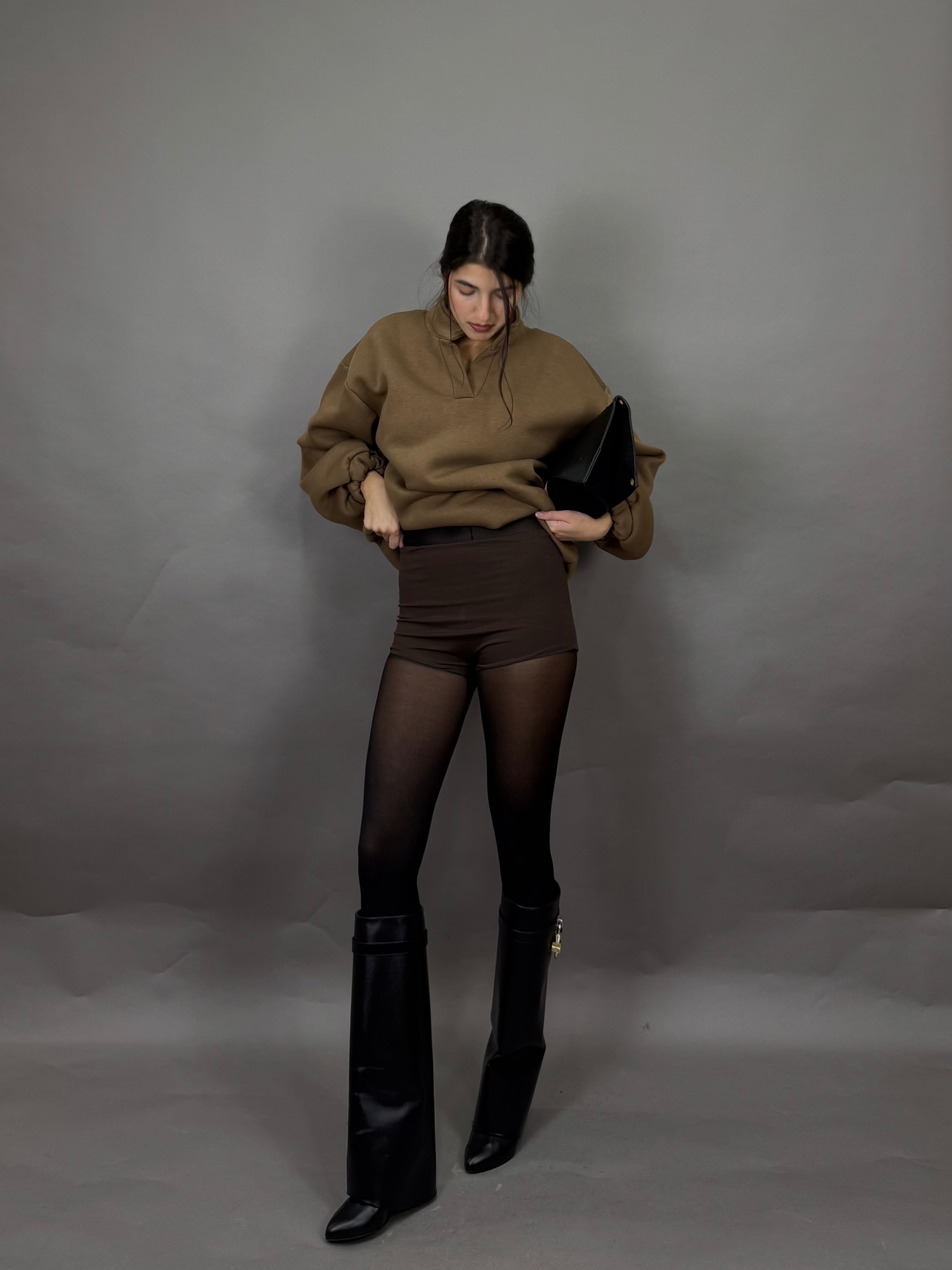 Coulotte marrone by just