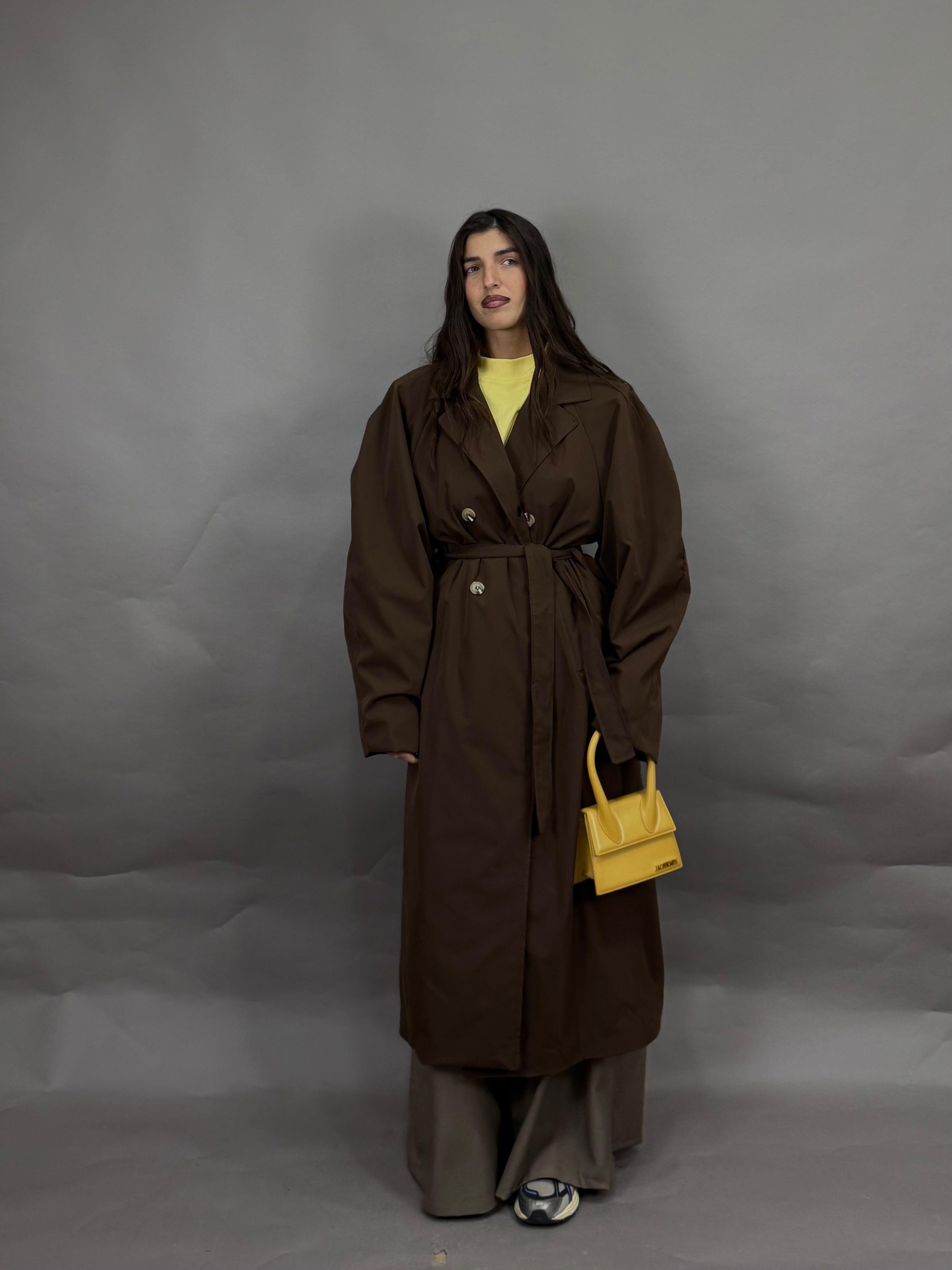 Trench London marrone