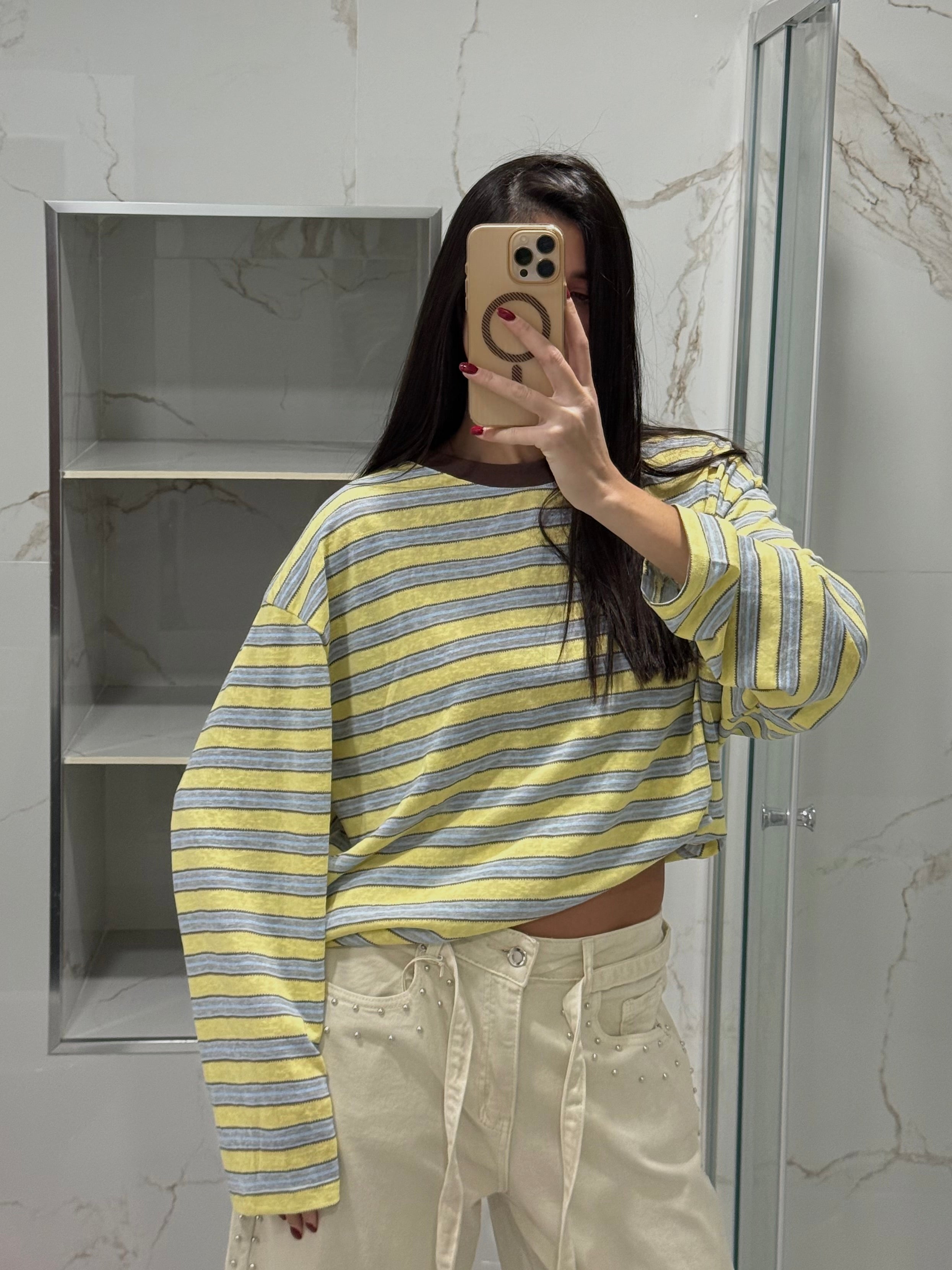 T-shirt Krizia gialla