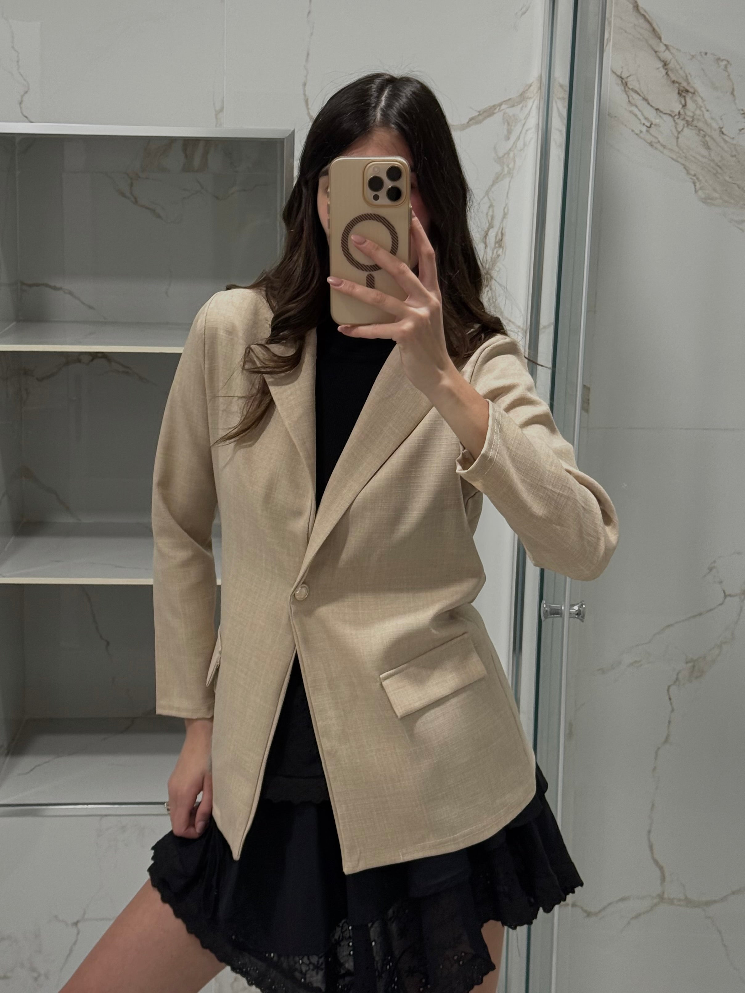 Blazer Gaia beige