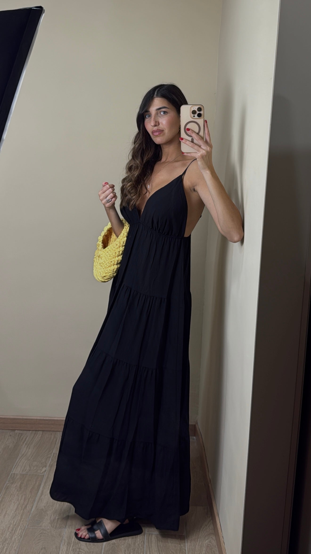 Dress Positano nero - LadyB Shop Online