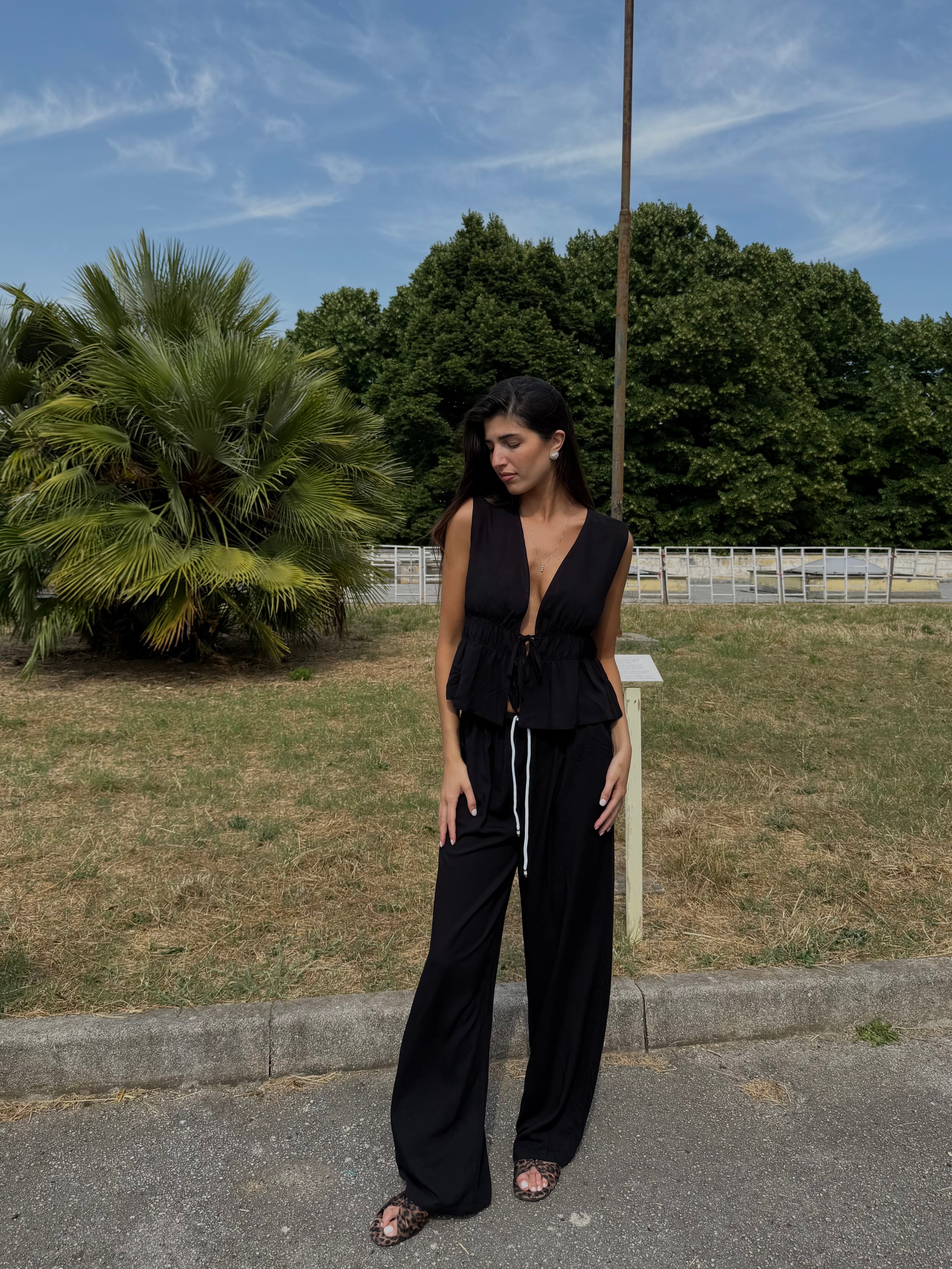 Coordinato Felicia nero - LadyB Shop Online