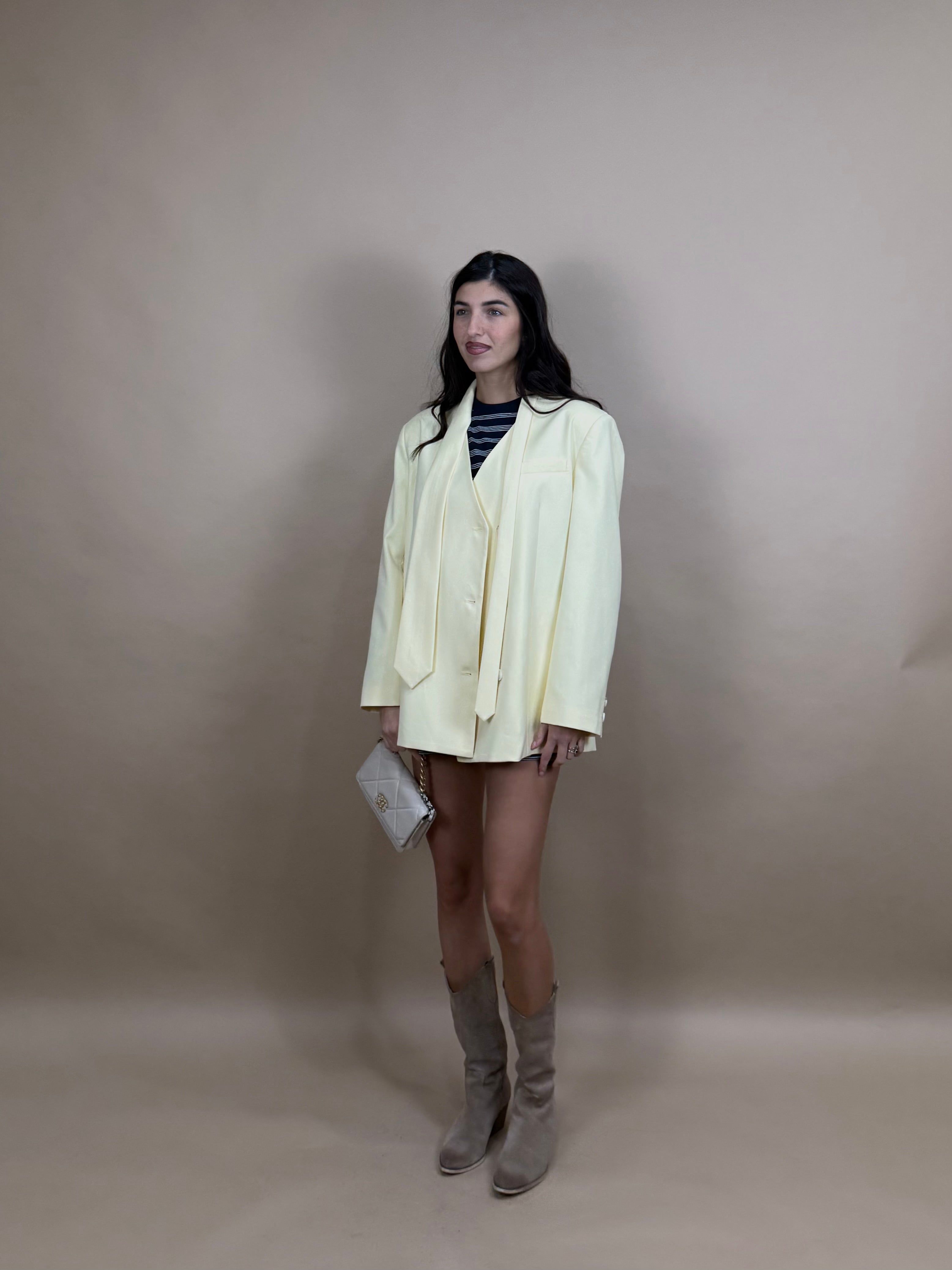Blazer Carola by Lumina giallo