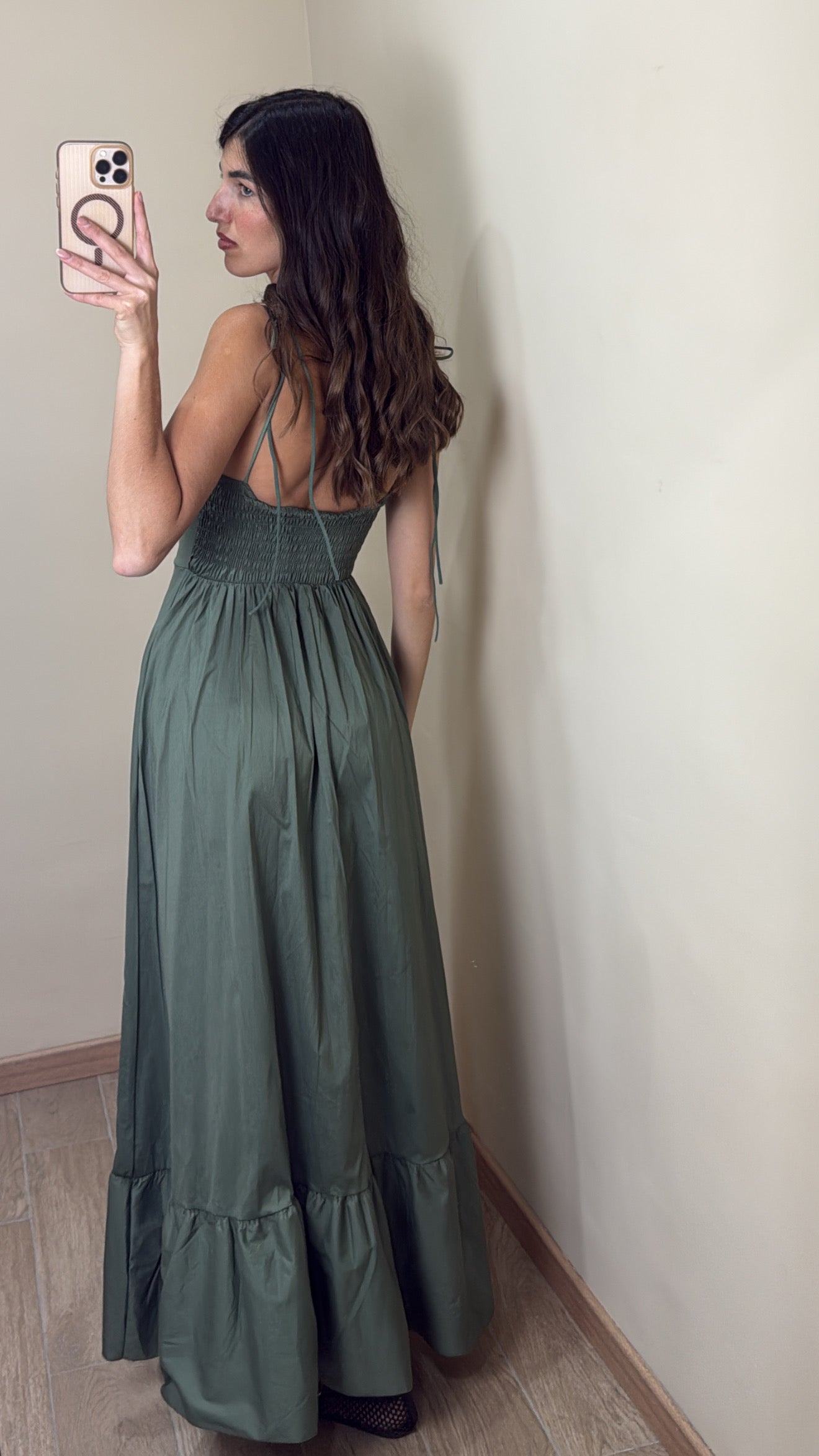 Dress ZR verde militare - LadyB Shop Online