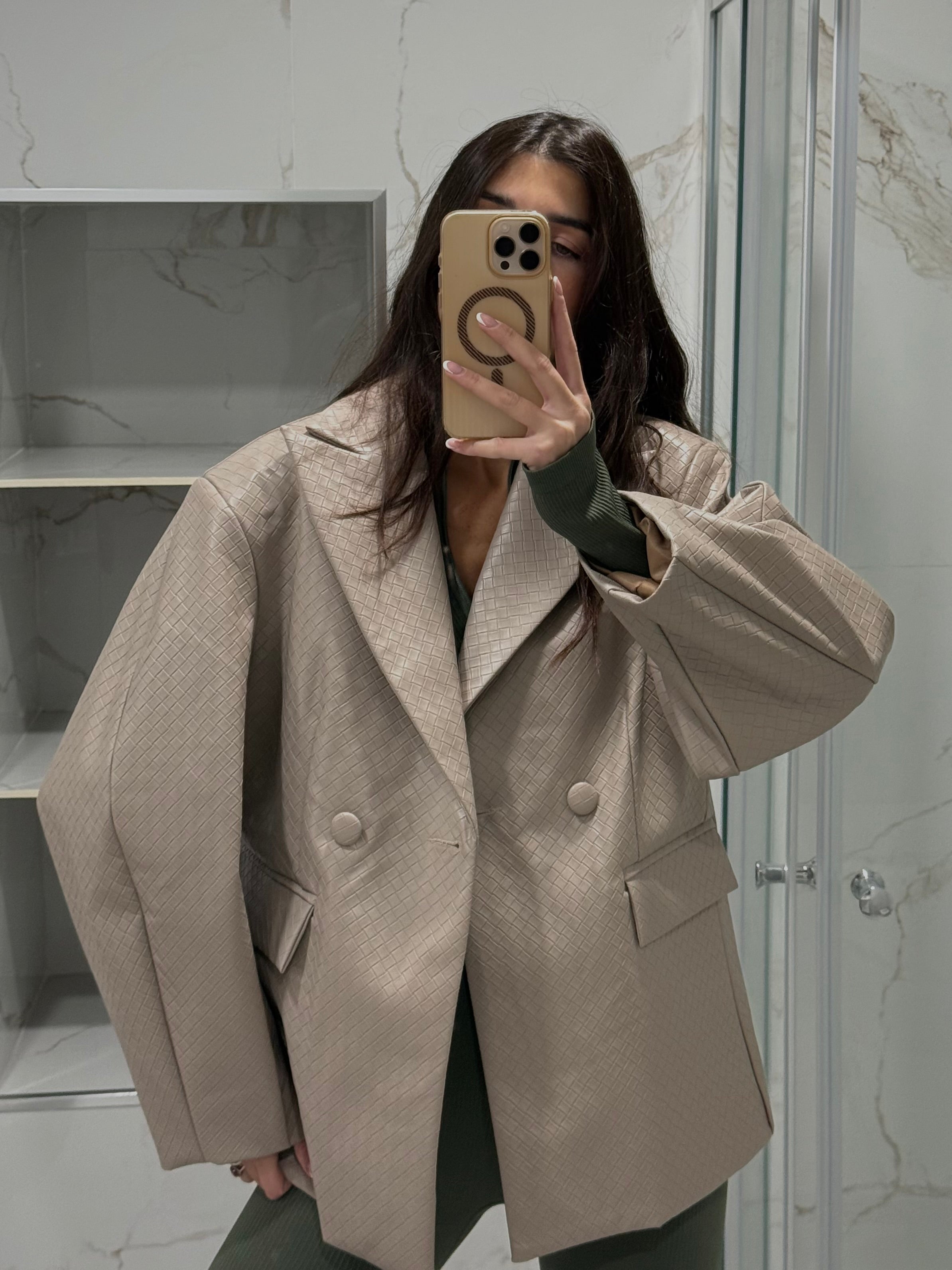 Giacca bottega by lumina panna