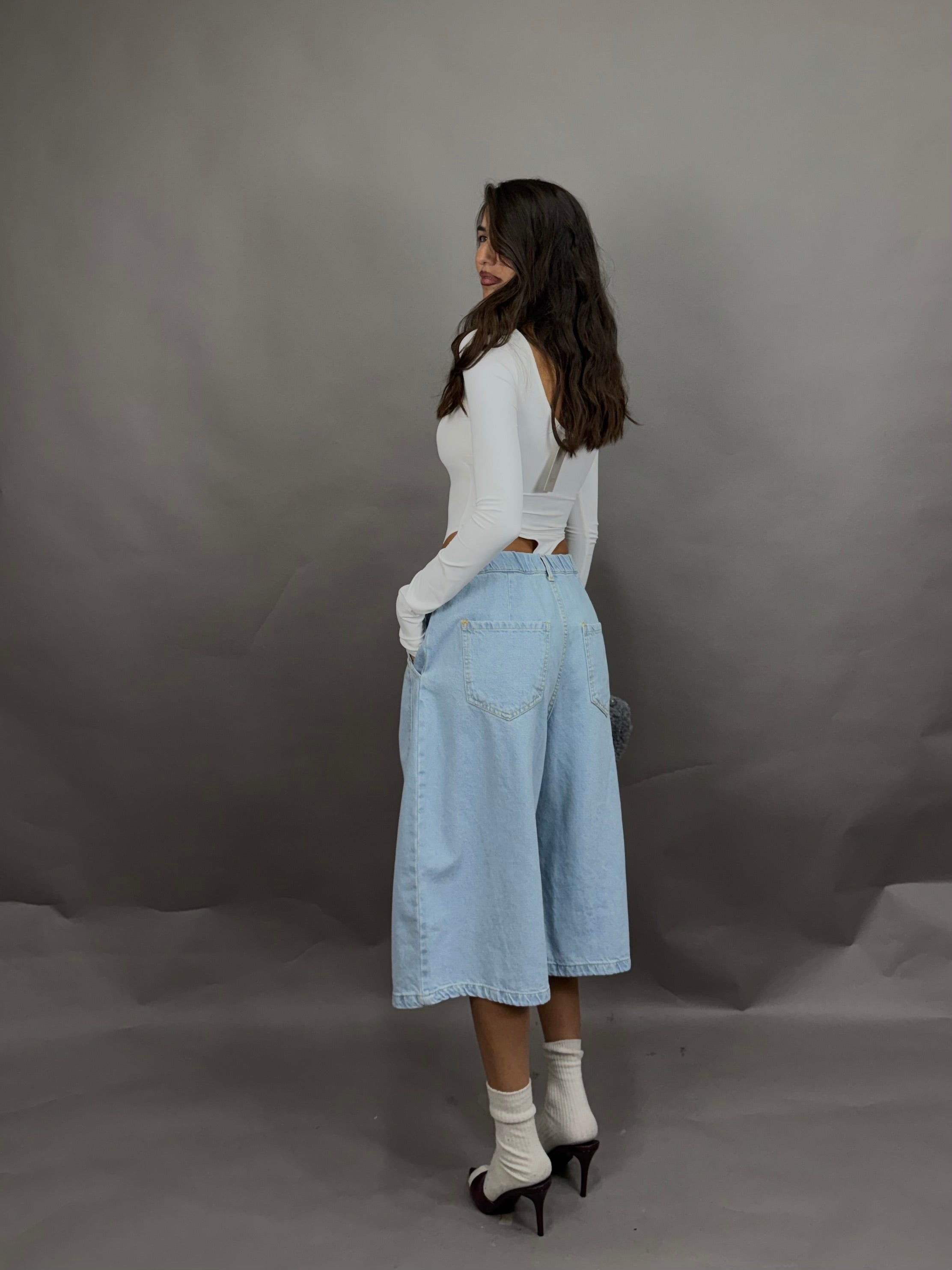 Bermuda in jeans by just