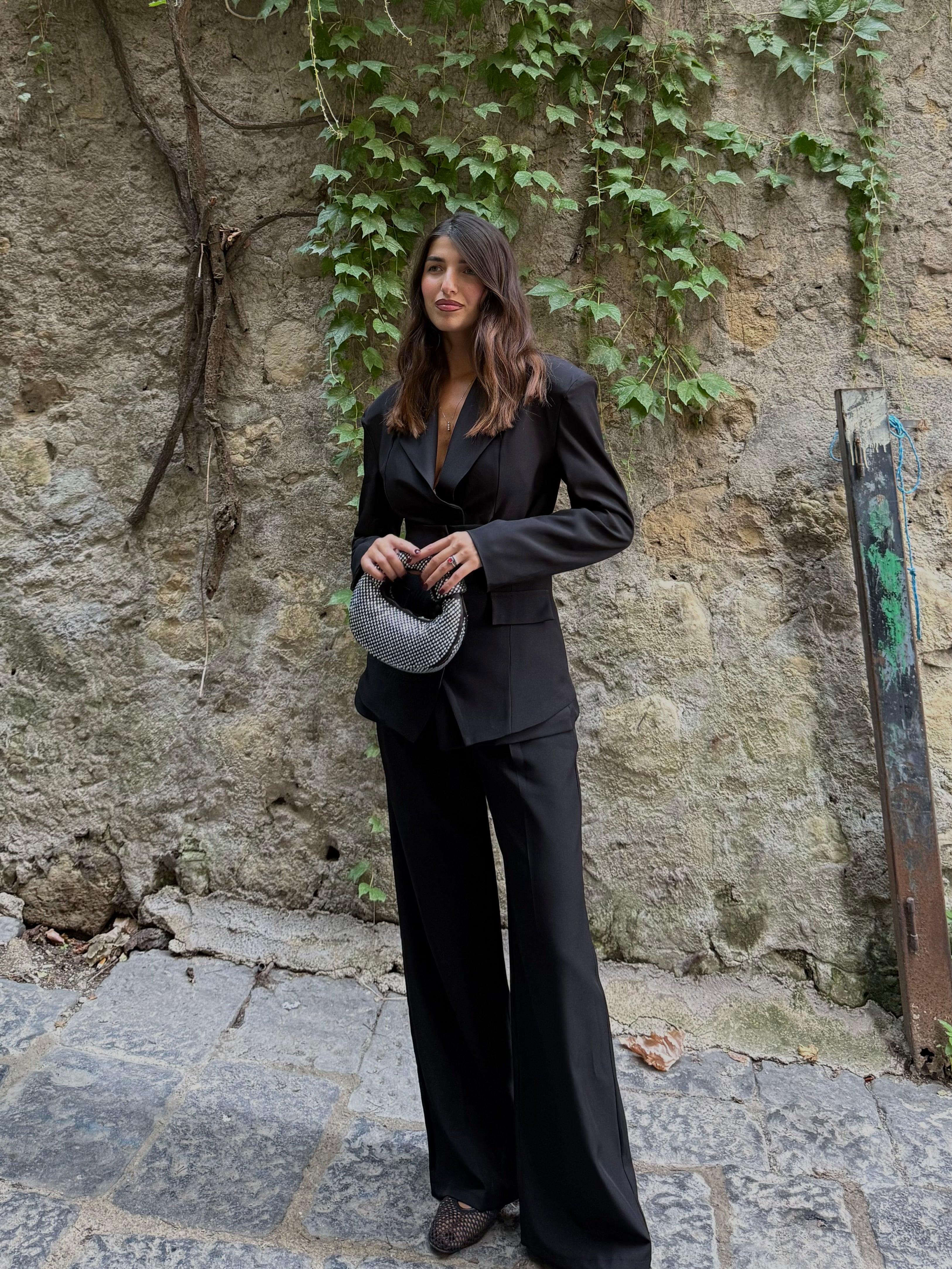 Tailleur tre pezzi nero